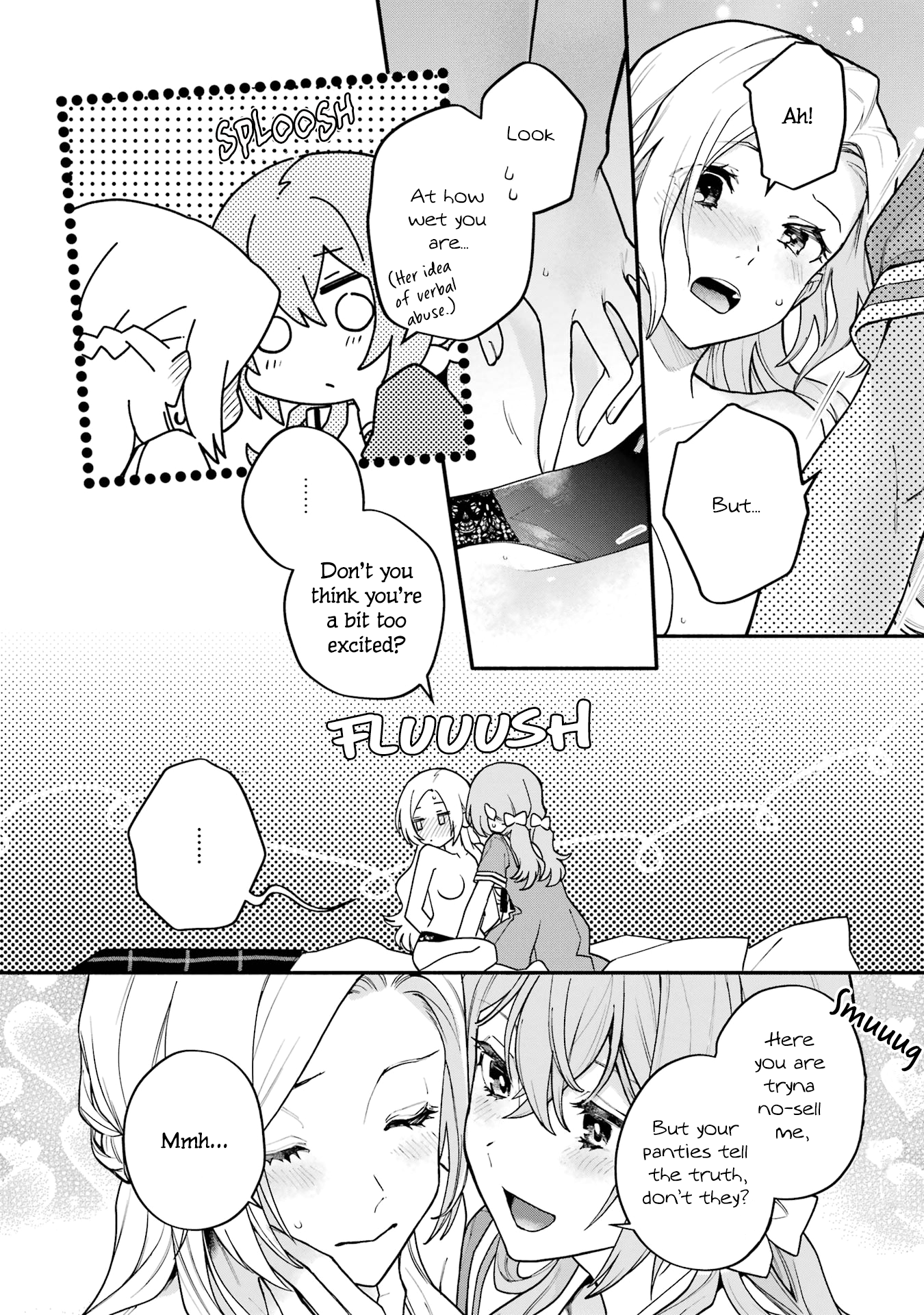 Halaman dari Onna Doushi toka Arienai desho to Iiharu Onnanoko wo, Hyakunichikan de Tetteiteki ni Otosu Yuri no Ohanashi Chapter 14.5