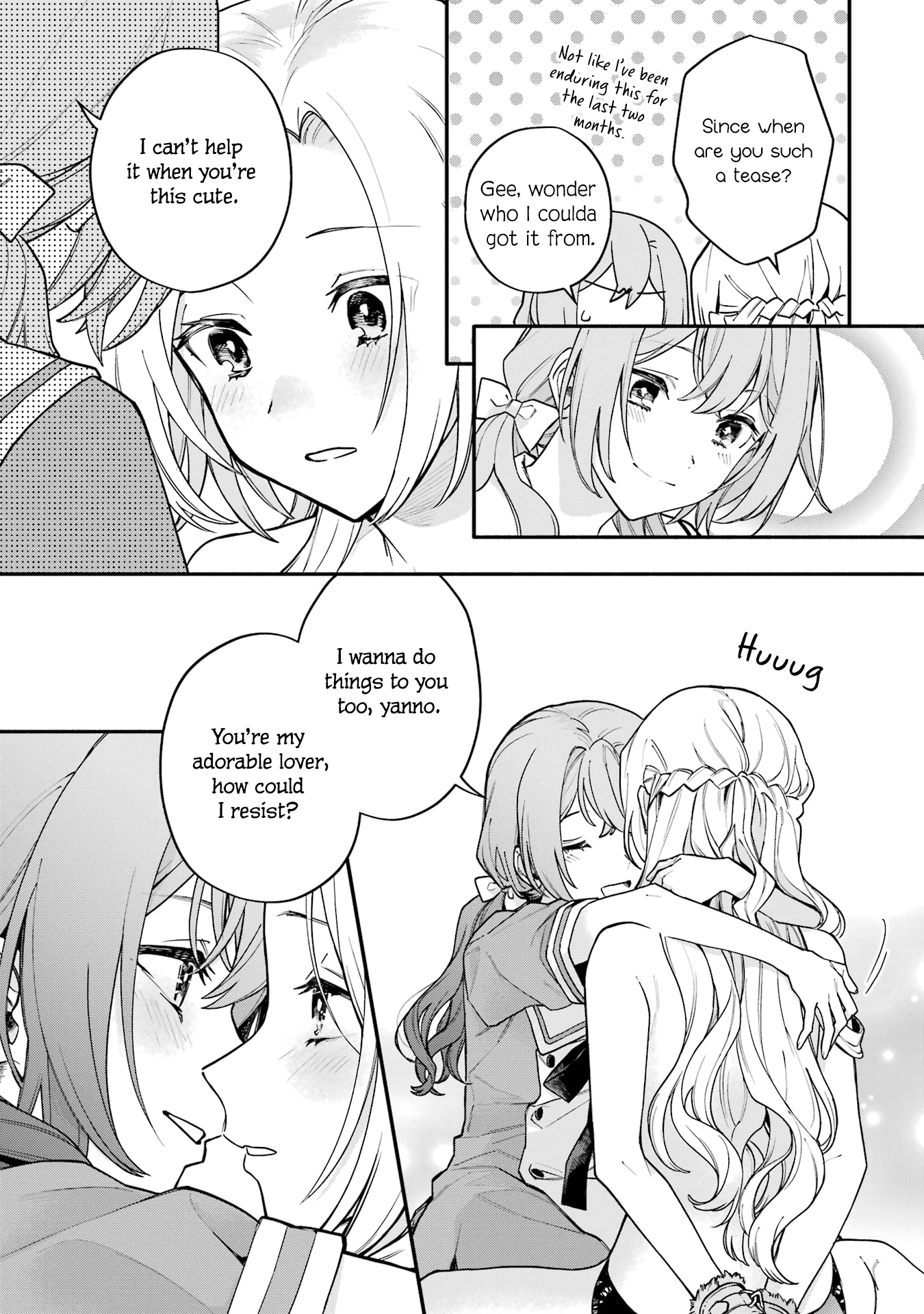 Halaman dari Onna Doushi toka Arienai desho to Iiharu Onnanoko wo, Hyakunichikan de Tetteiteki ni Otosu Yuri no Ohanashi Chapter 14.5