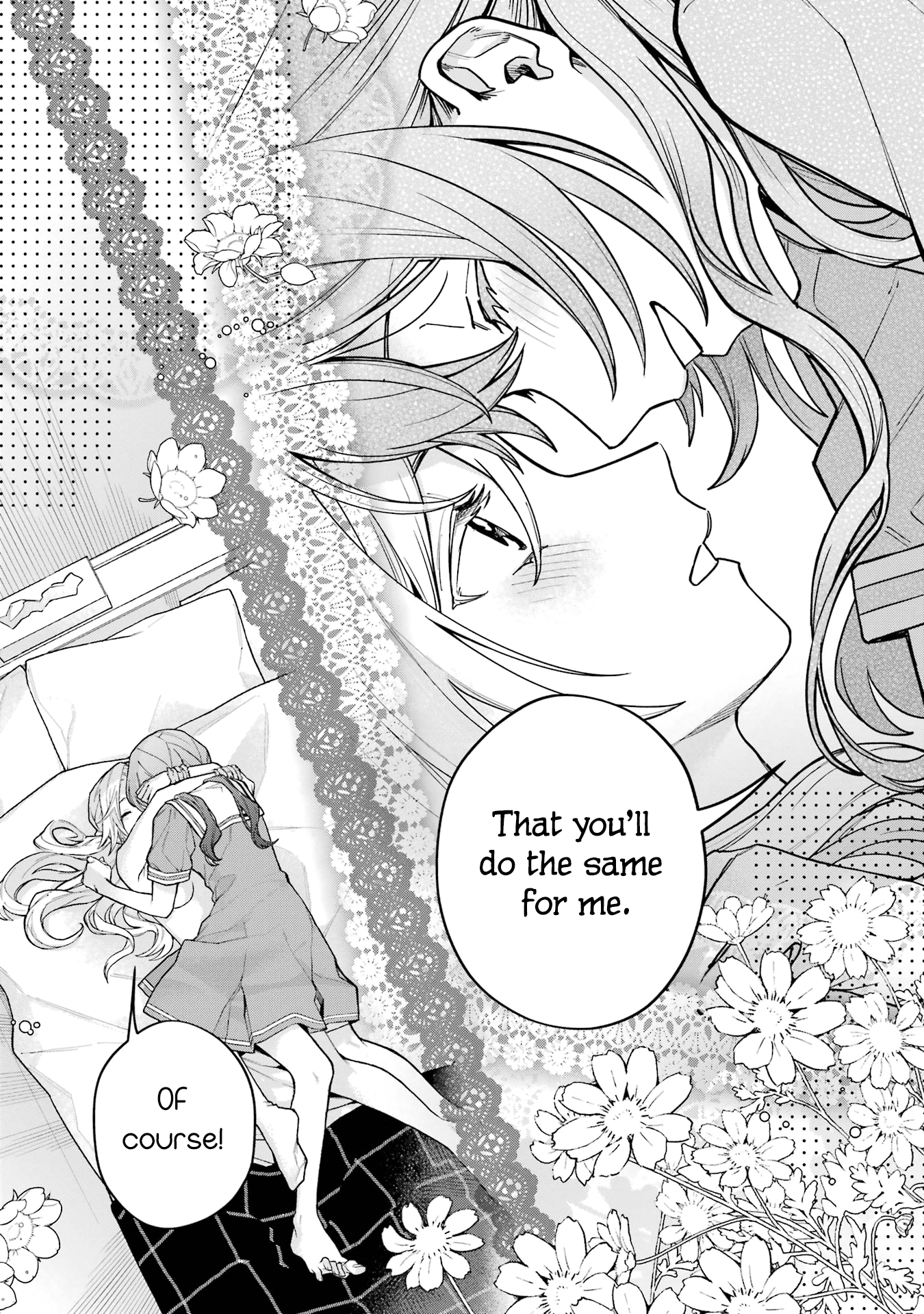 Halaman dari Onna Doushi toka Arienai desho to Iiharu Onnanoko wo, Hyakunichikan de Tetteiteki ni Otosu Yuri no Ohanashi Chapter 14.5