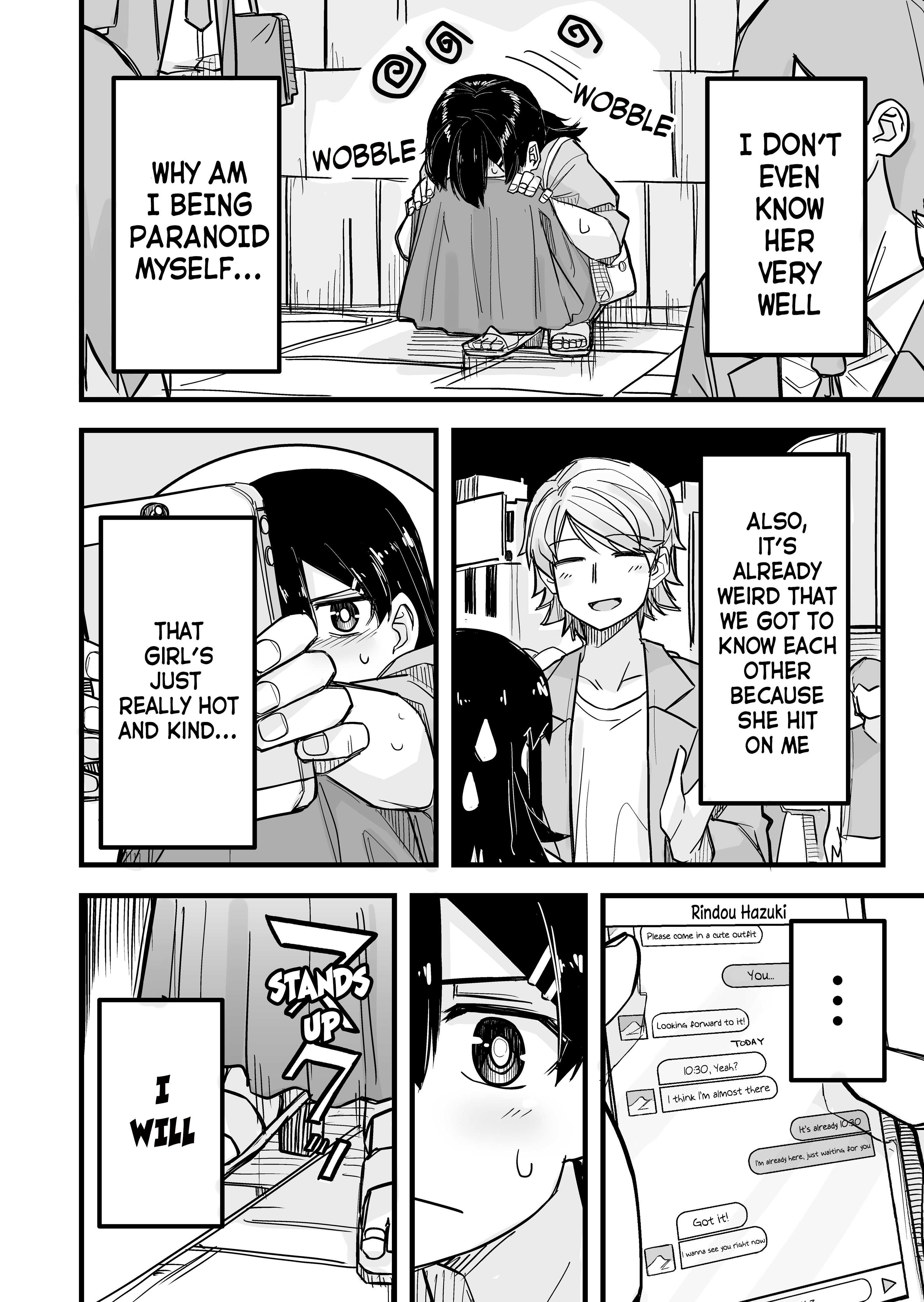 Halaman dari Ikemen Joshi to Josou Danshi Chapter 7