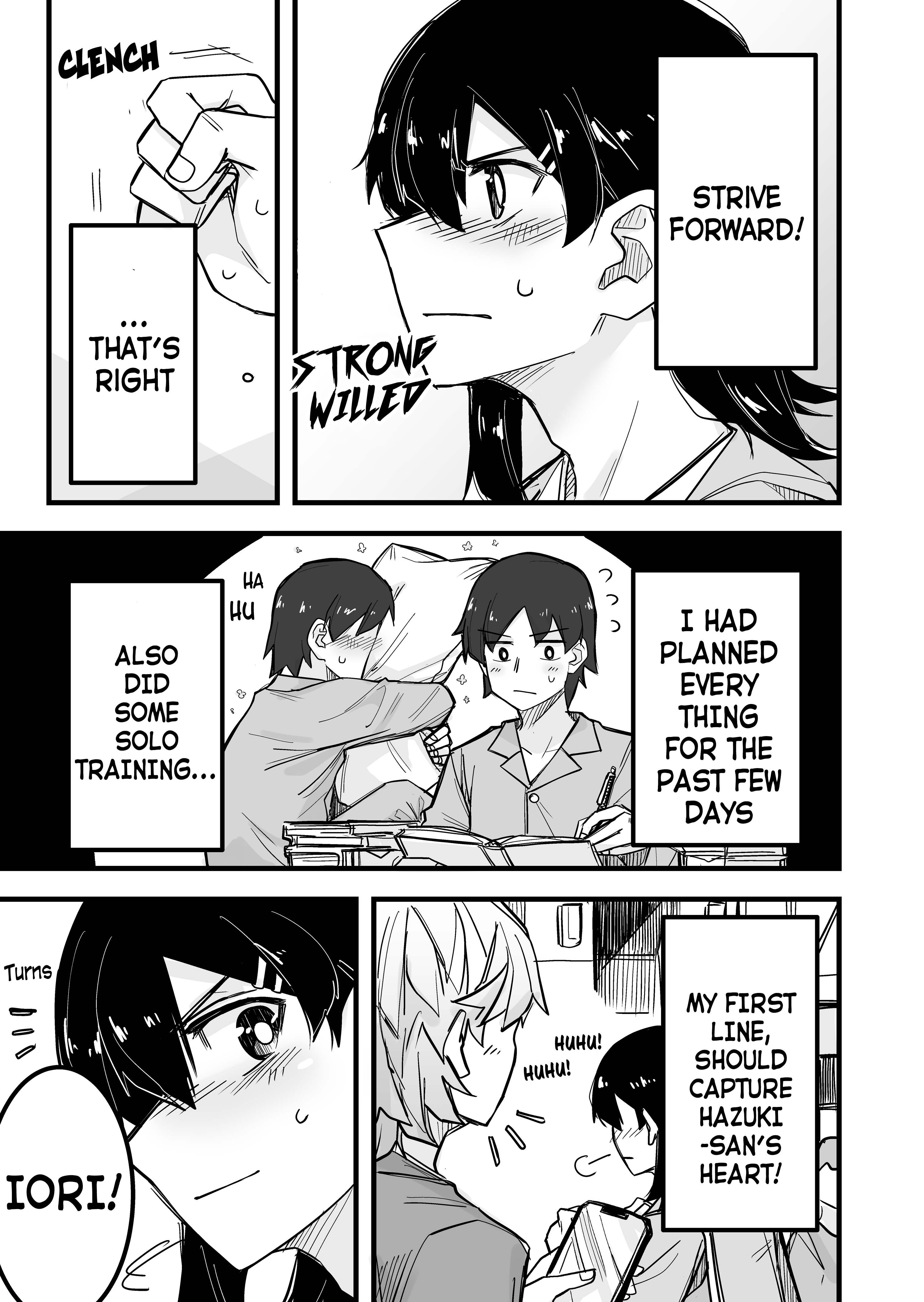 Halaman dari Ikemen Joshi to Josou Danshi Chapter 7