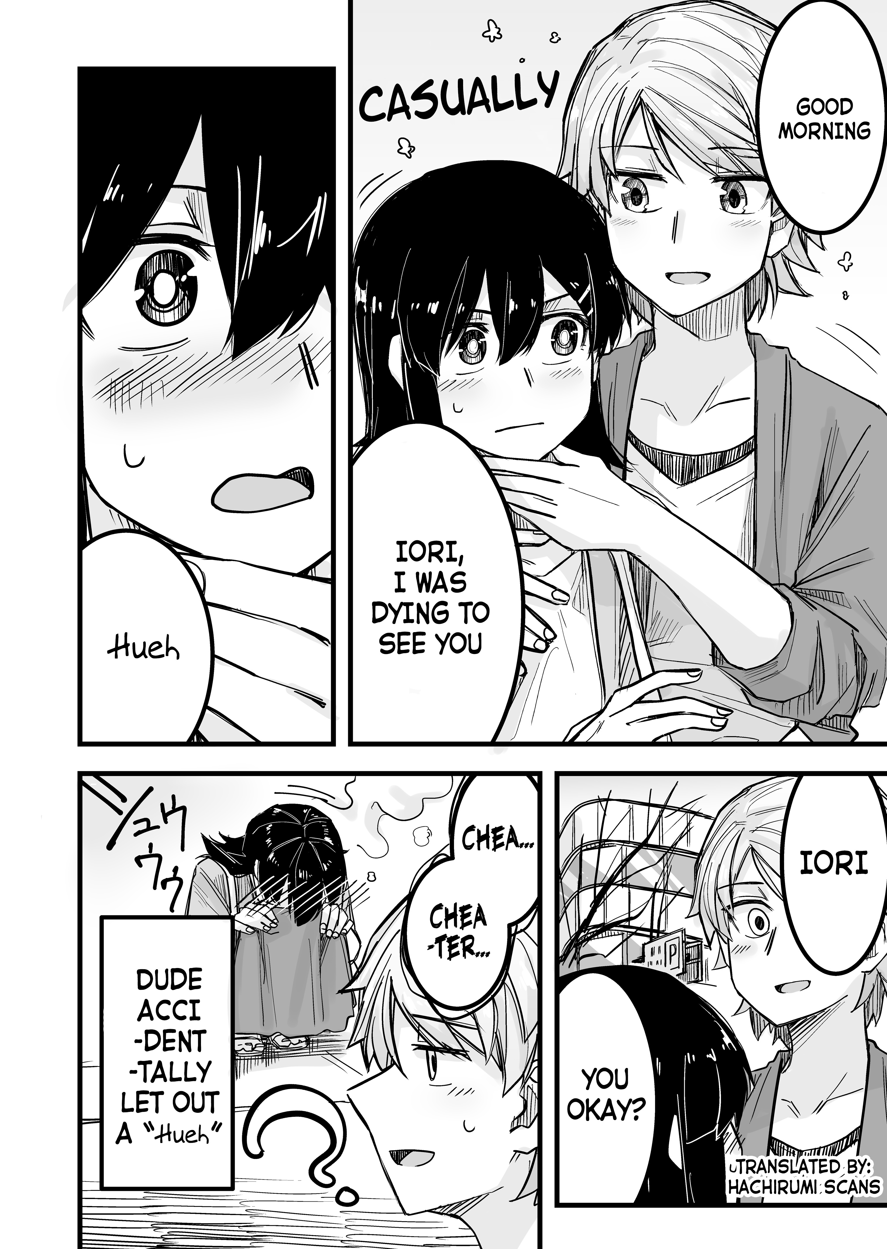 Halaman dari Ikemen Joshi to Josou Danshi Chapter 7