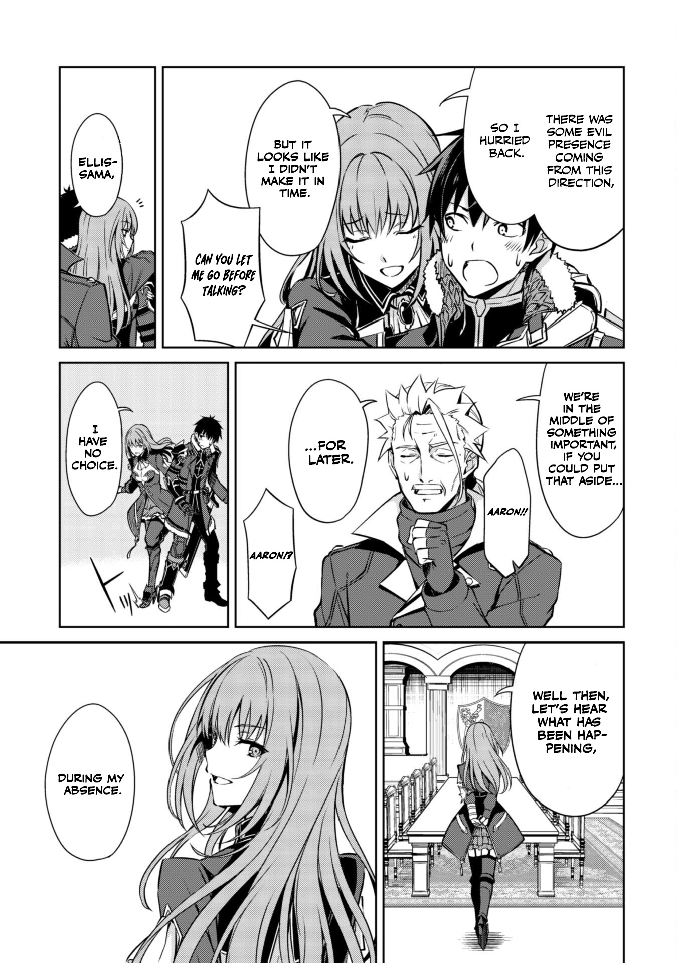 Halaman dari Boushoku no Berserk ~Ore dake Level to Iu Gainen wo Toppa suru~ Chapter 51