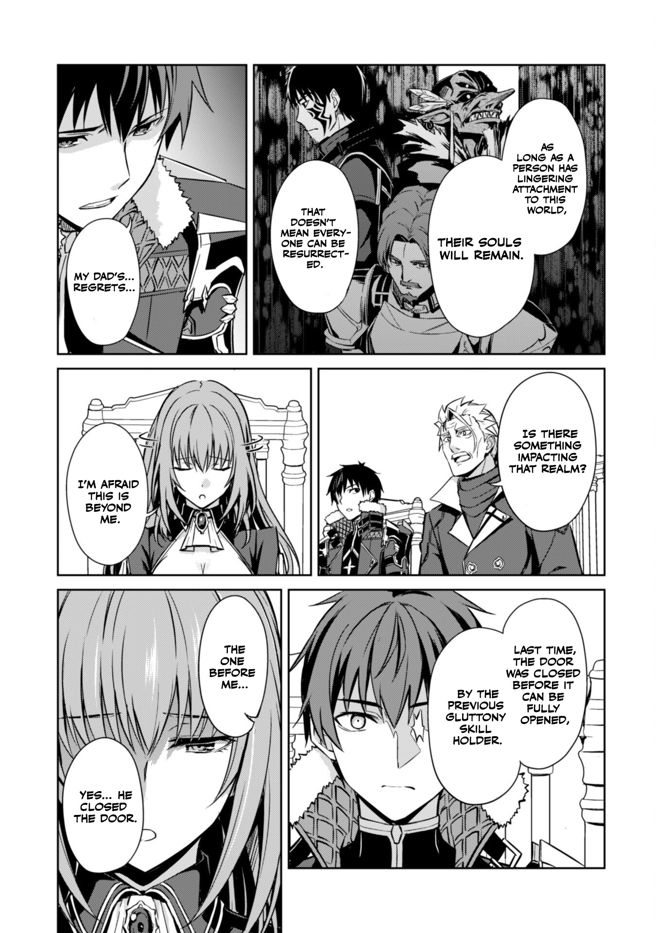 Halaman dari Boushoku no Berserk ~Ore dake Level to Iu Gainen wo Toppa suru~ Chapter 51