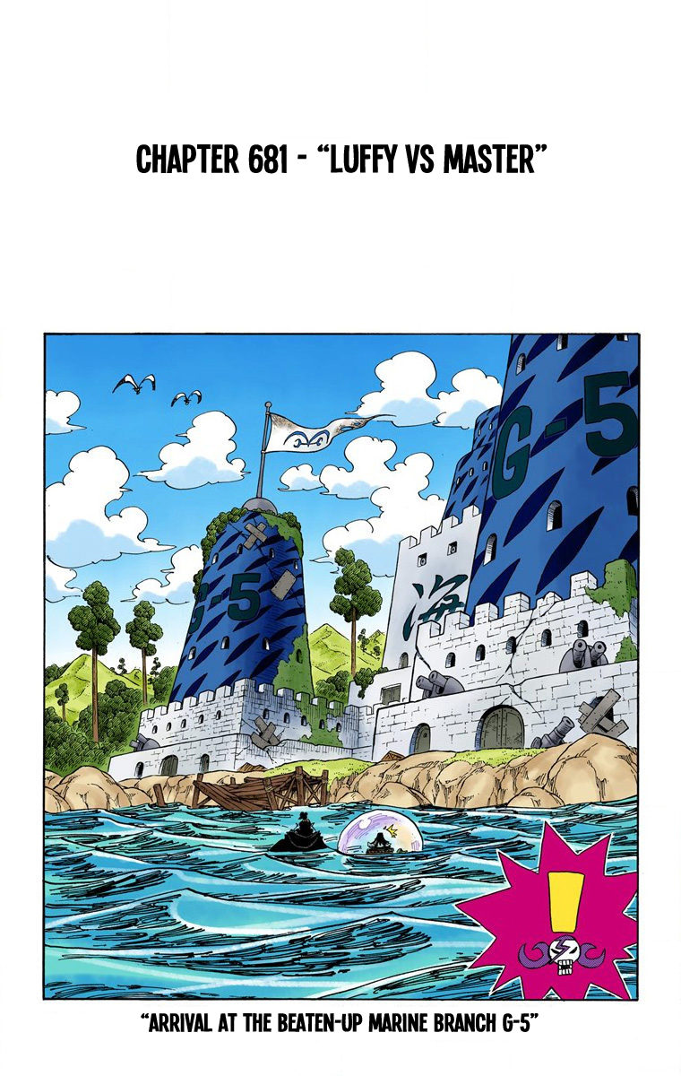 Halaman dari One Piece (Official Colored) Chapter 681