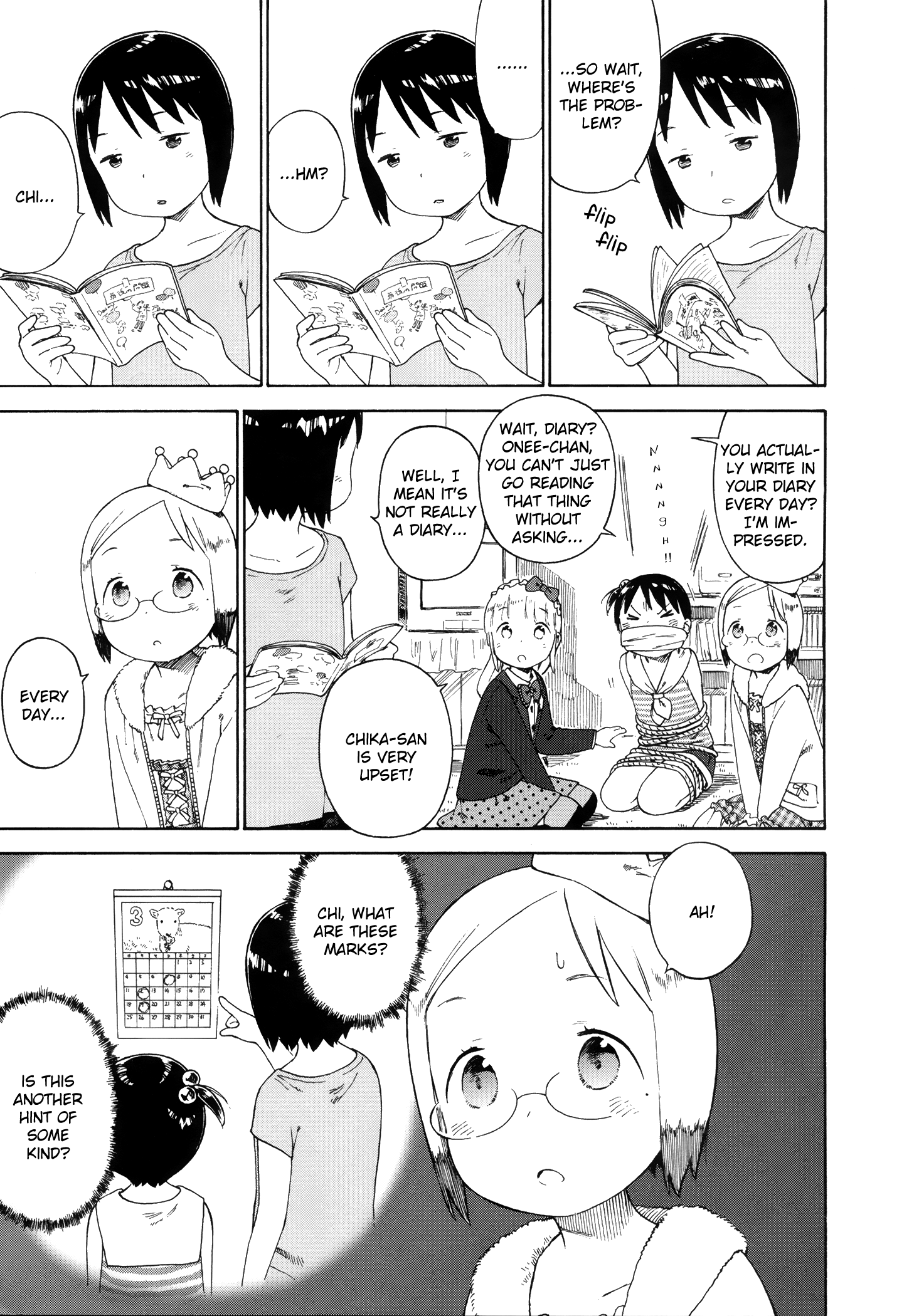 Halaman dari Ichigo Mashimaro Chapter 74