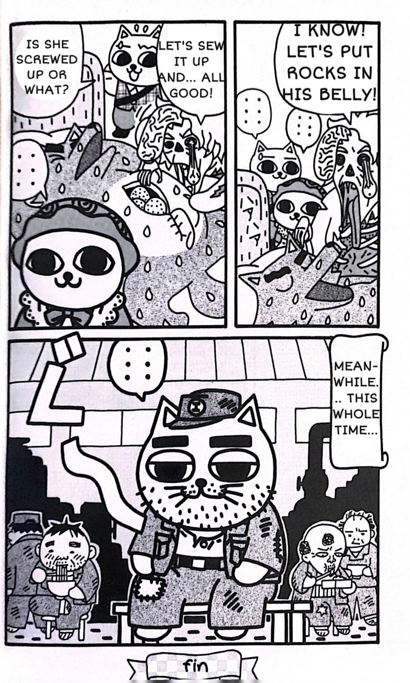 Halaman dari Nekojiru Manju Chapter 1