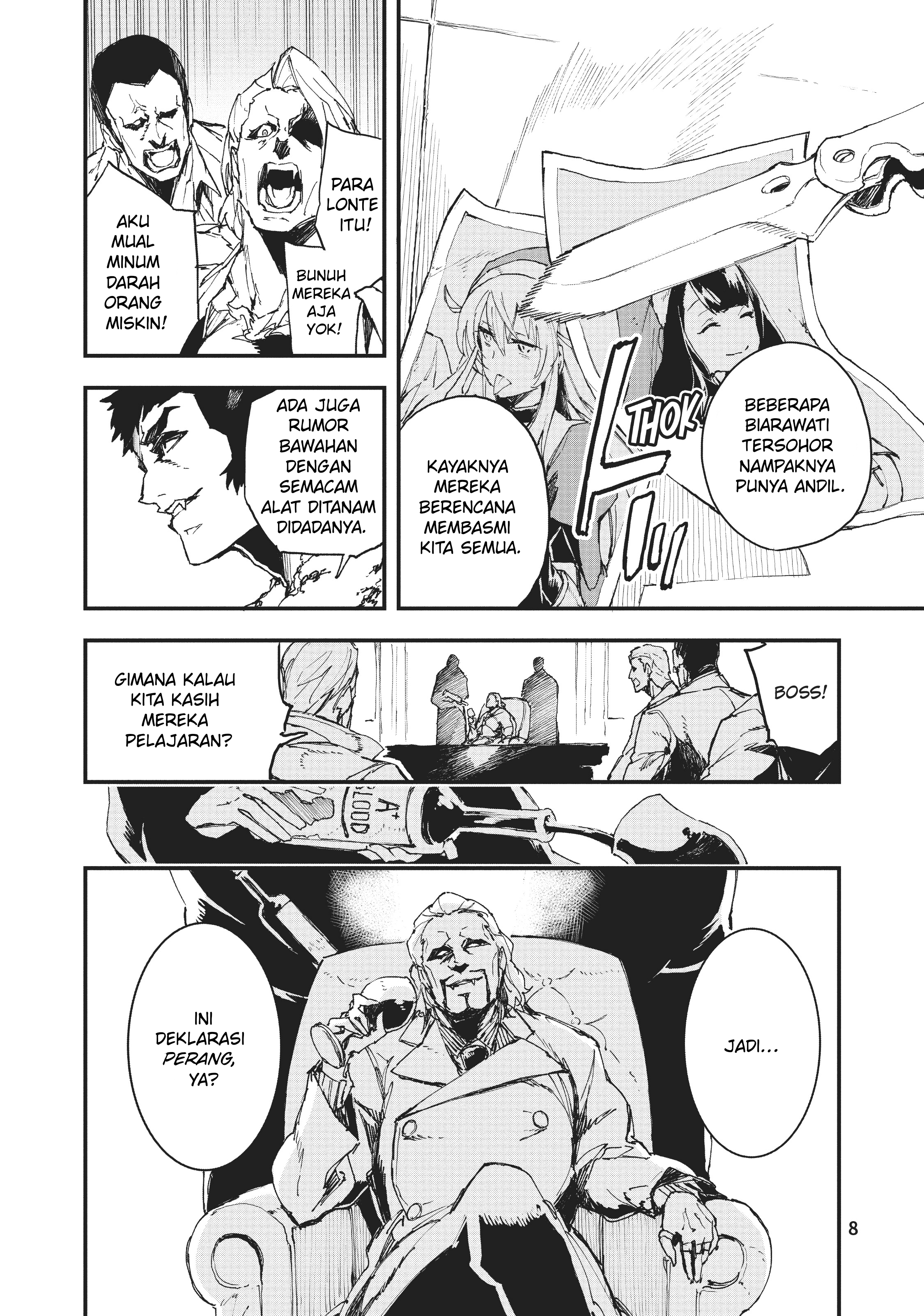Gunbured x Sisters Chapter 6 - halaman 9