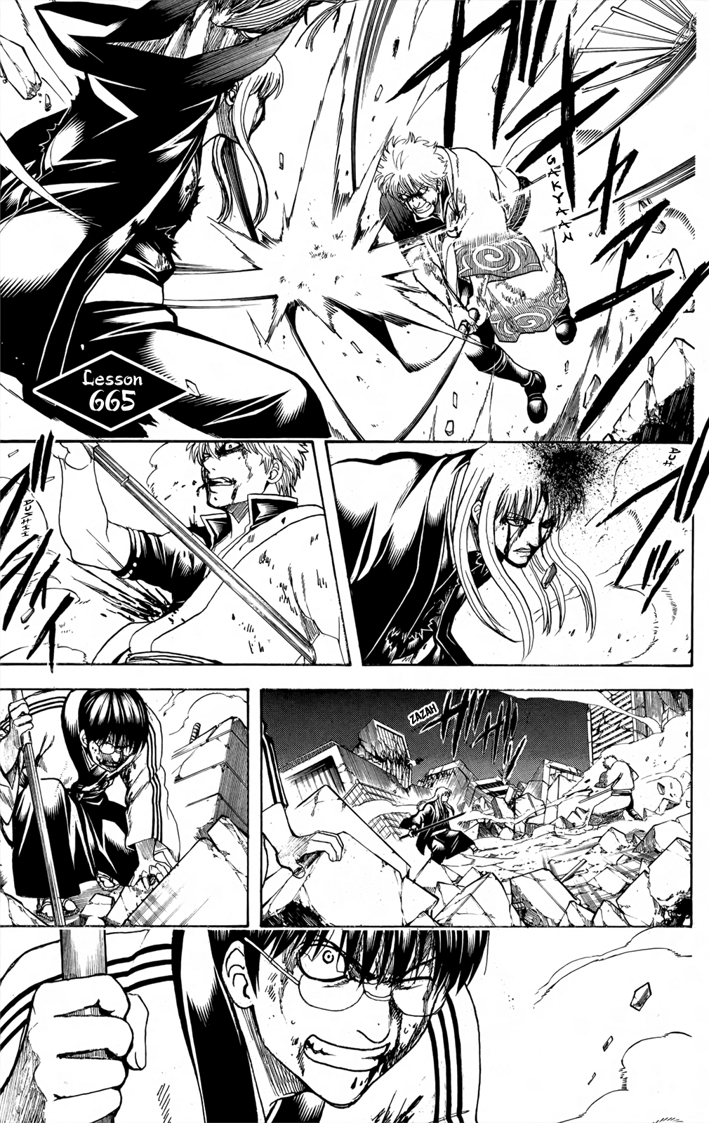 Halaman dari Gintama Chapter 665