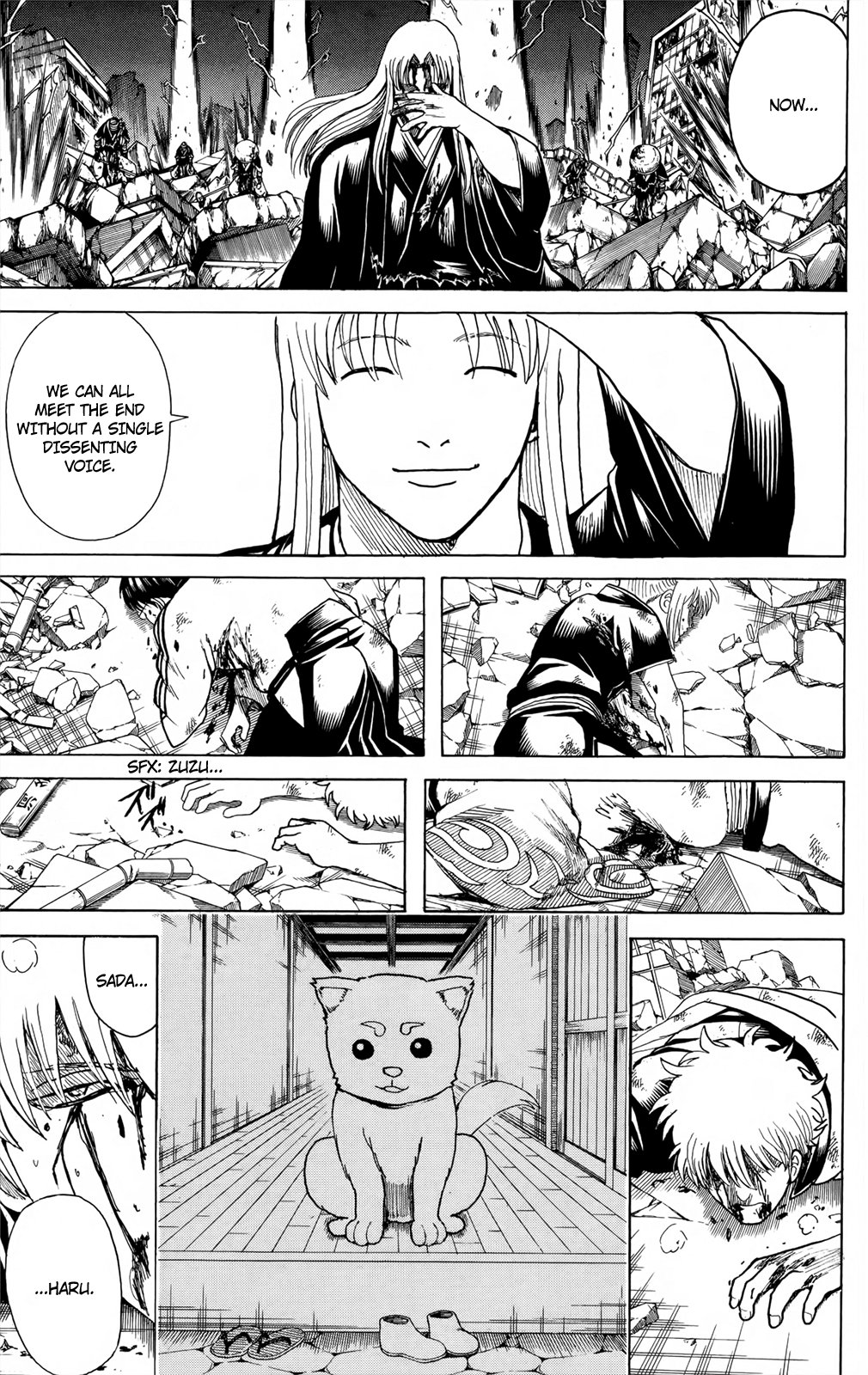 Halaman dari Gintama Chapter 665