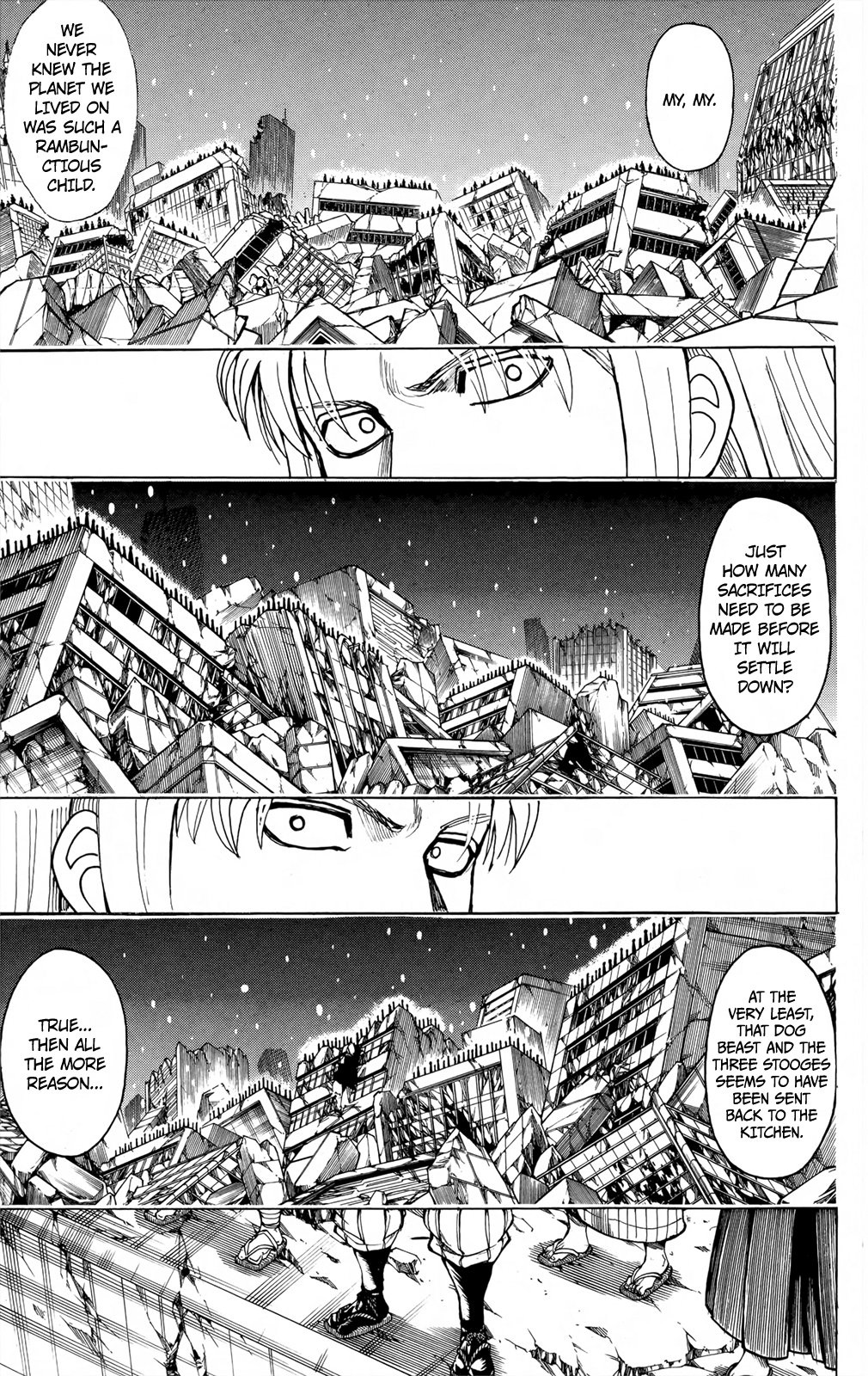 Halaman dari Gintama Chapter 665
