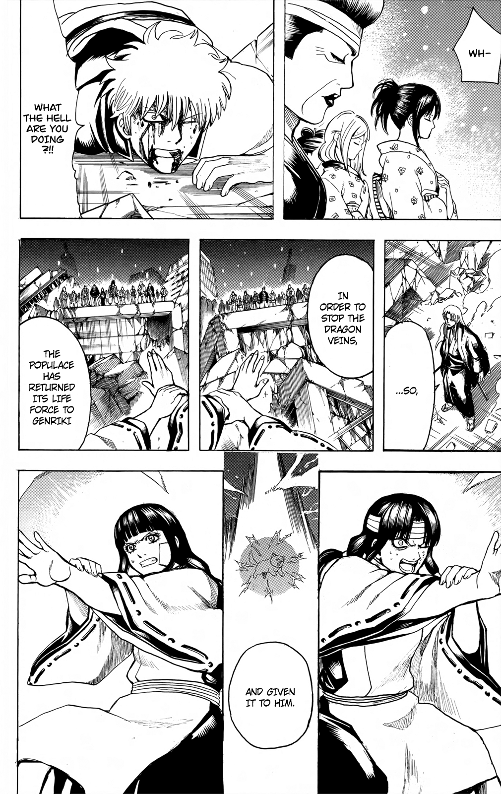 Halaman dari Gintama Chapter 665
