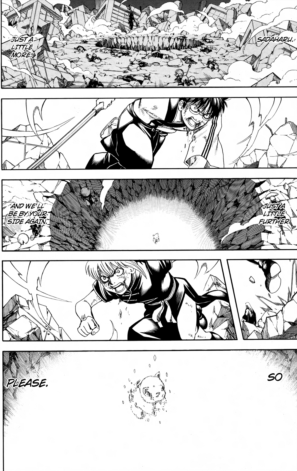 Halaman dari Gintama Chapter 665
