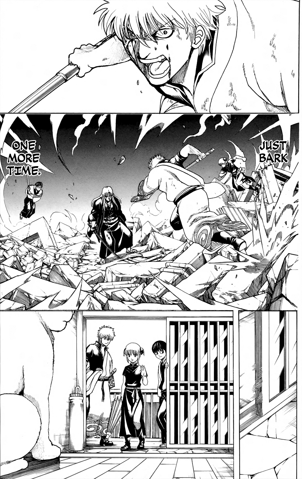 Halaman dari Gintama Chapter 665