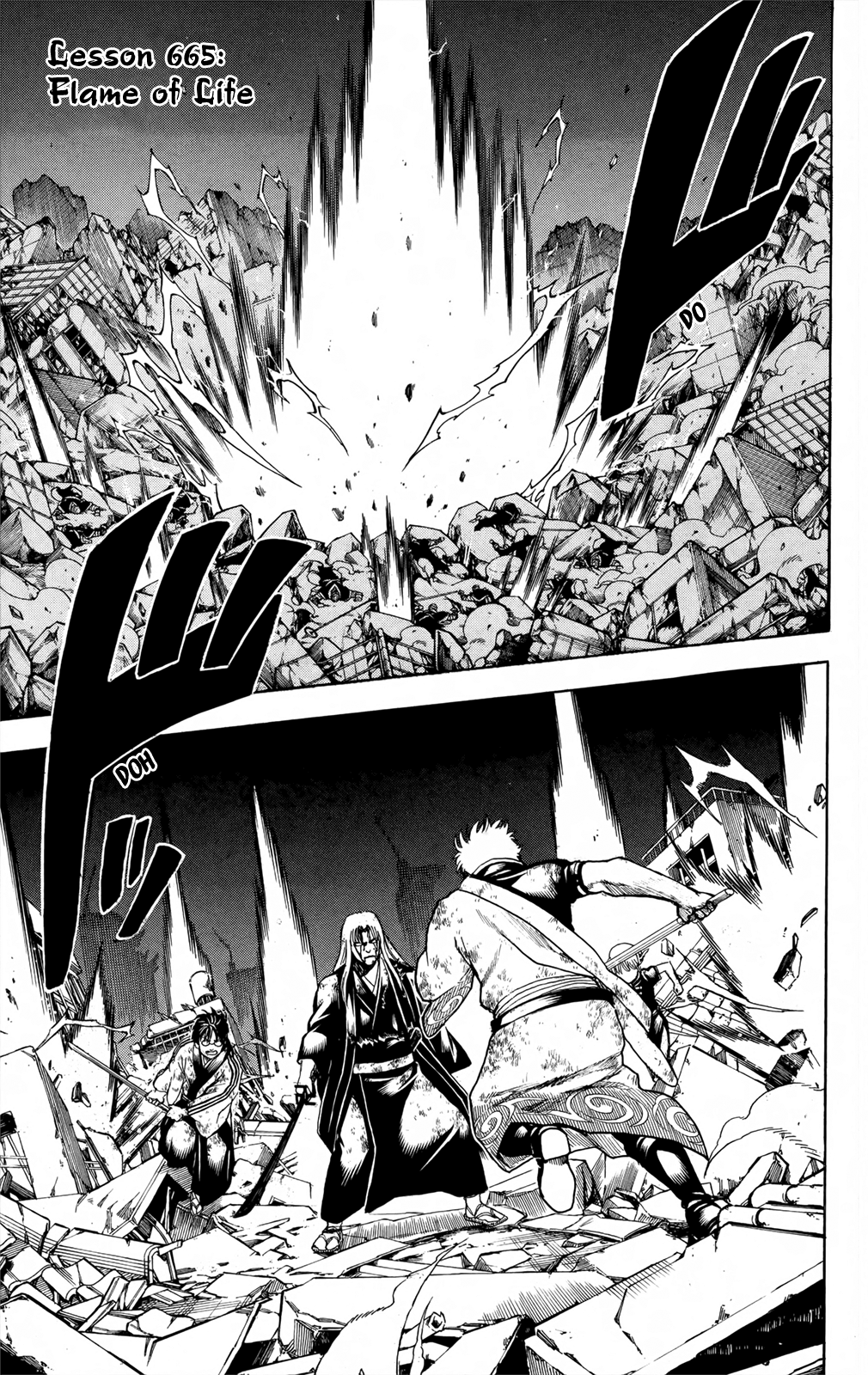 Halaman dari Gintama Chapter 665