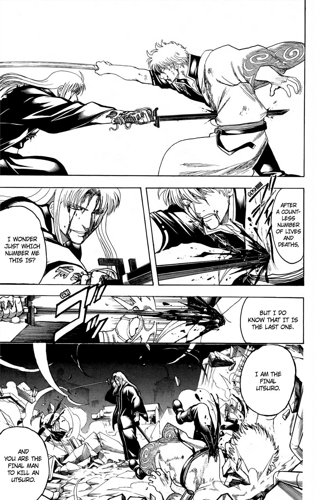 Halaman dari Gintama Chapter 665