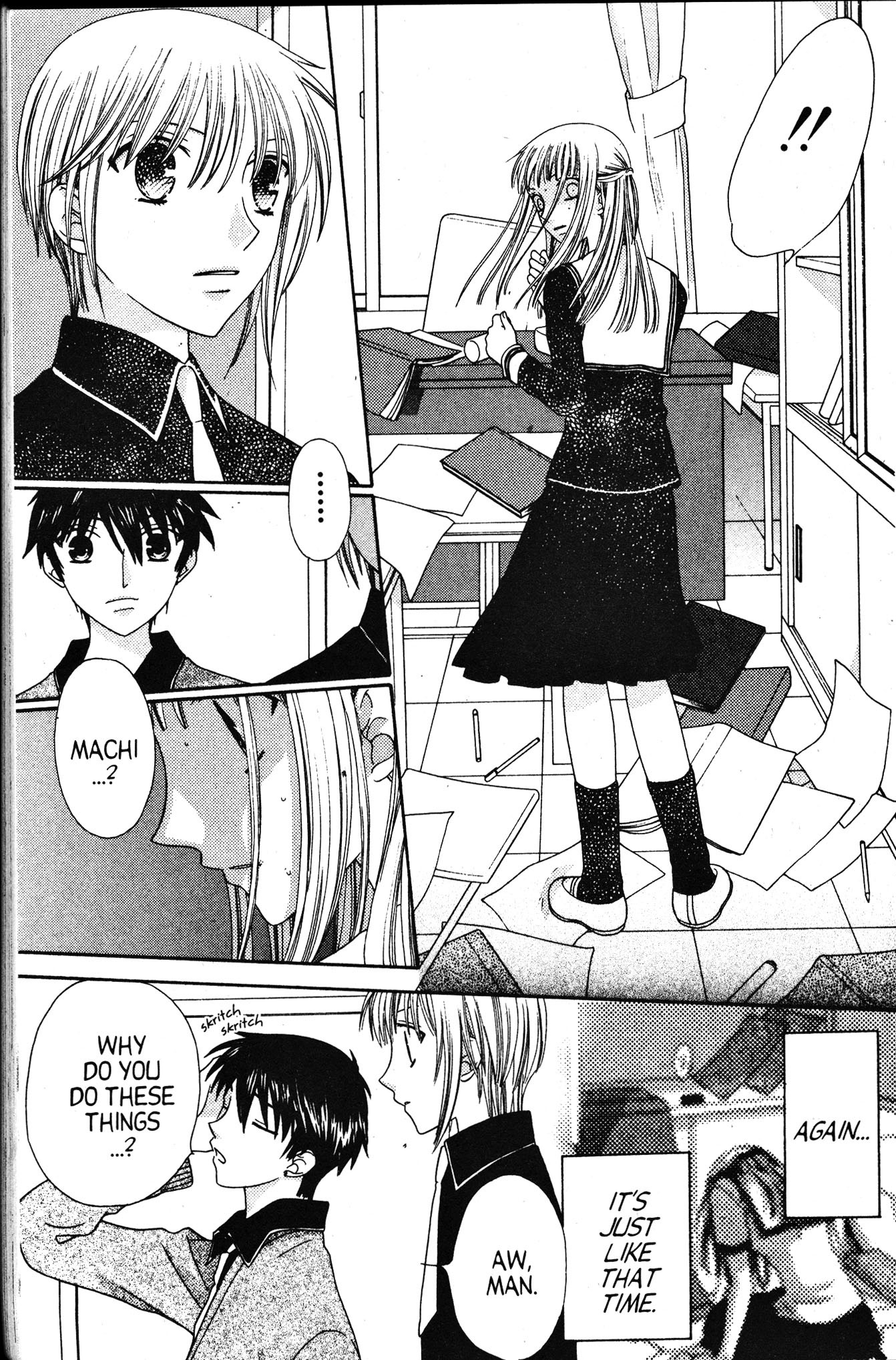 Halaman dari Fruits Basket Chapter 81