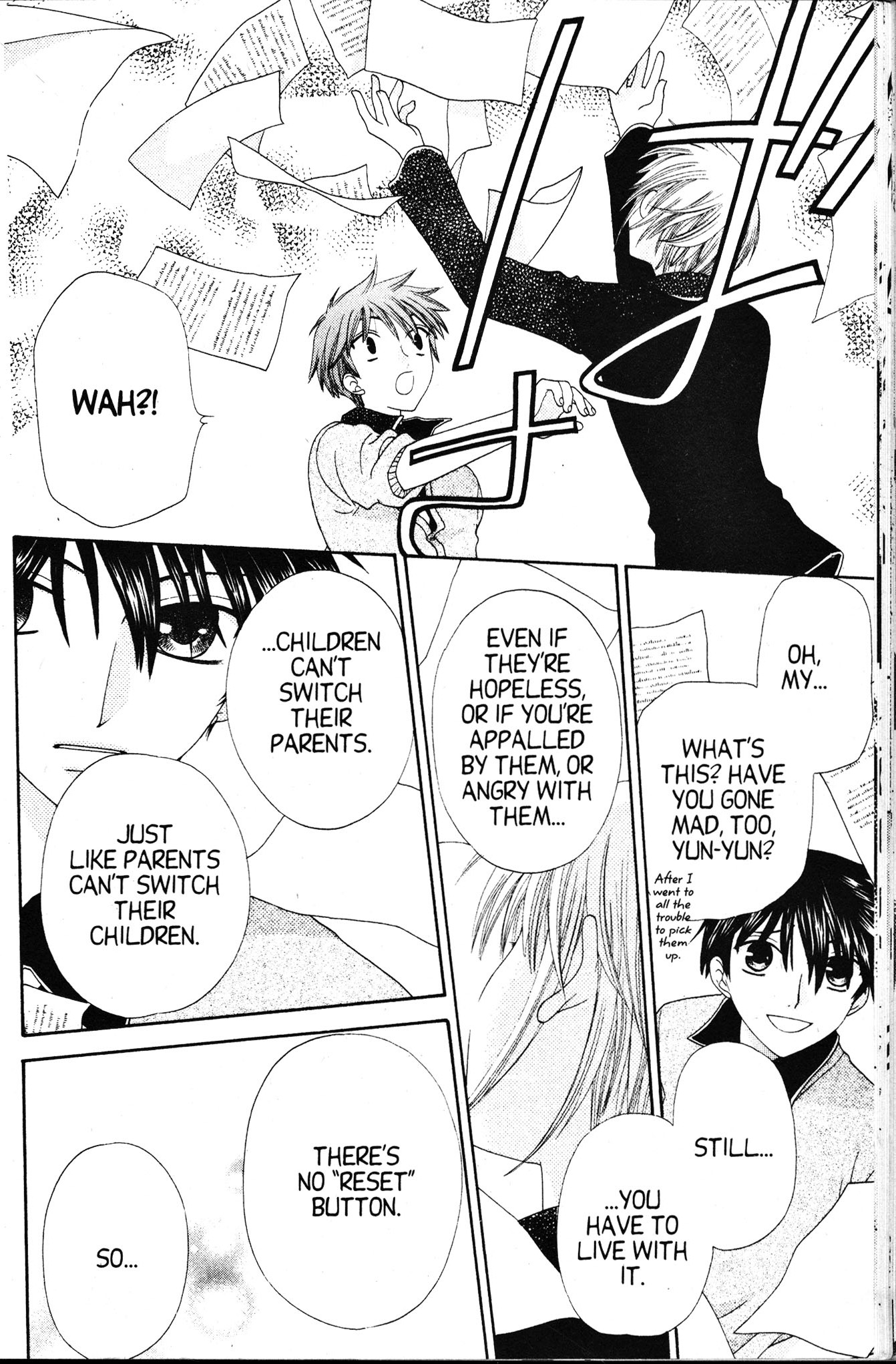Halaman dari Fruits Basket Chapter 81