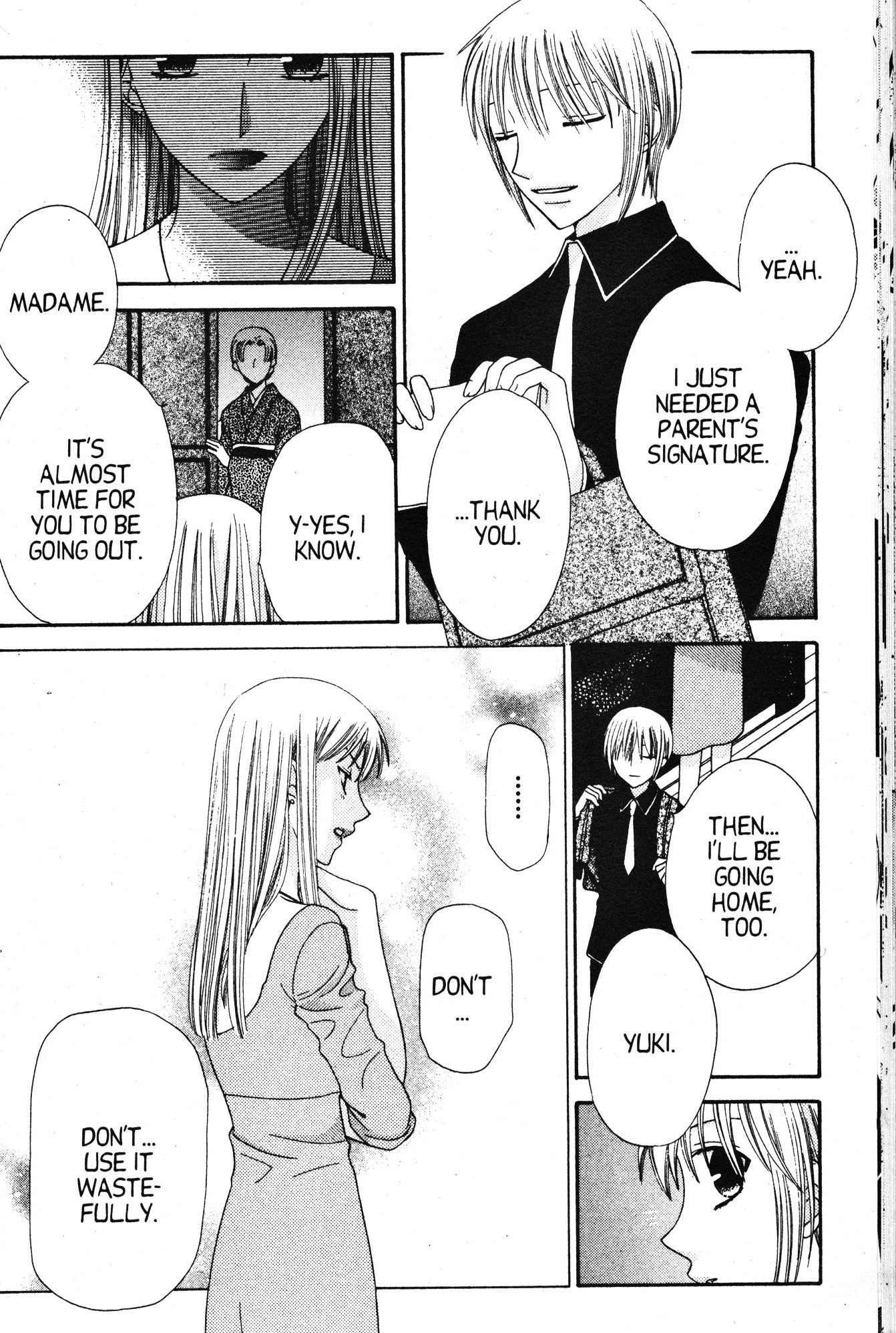 Halaman dari Fruits Basket Chapter 81