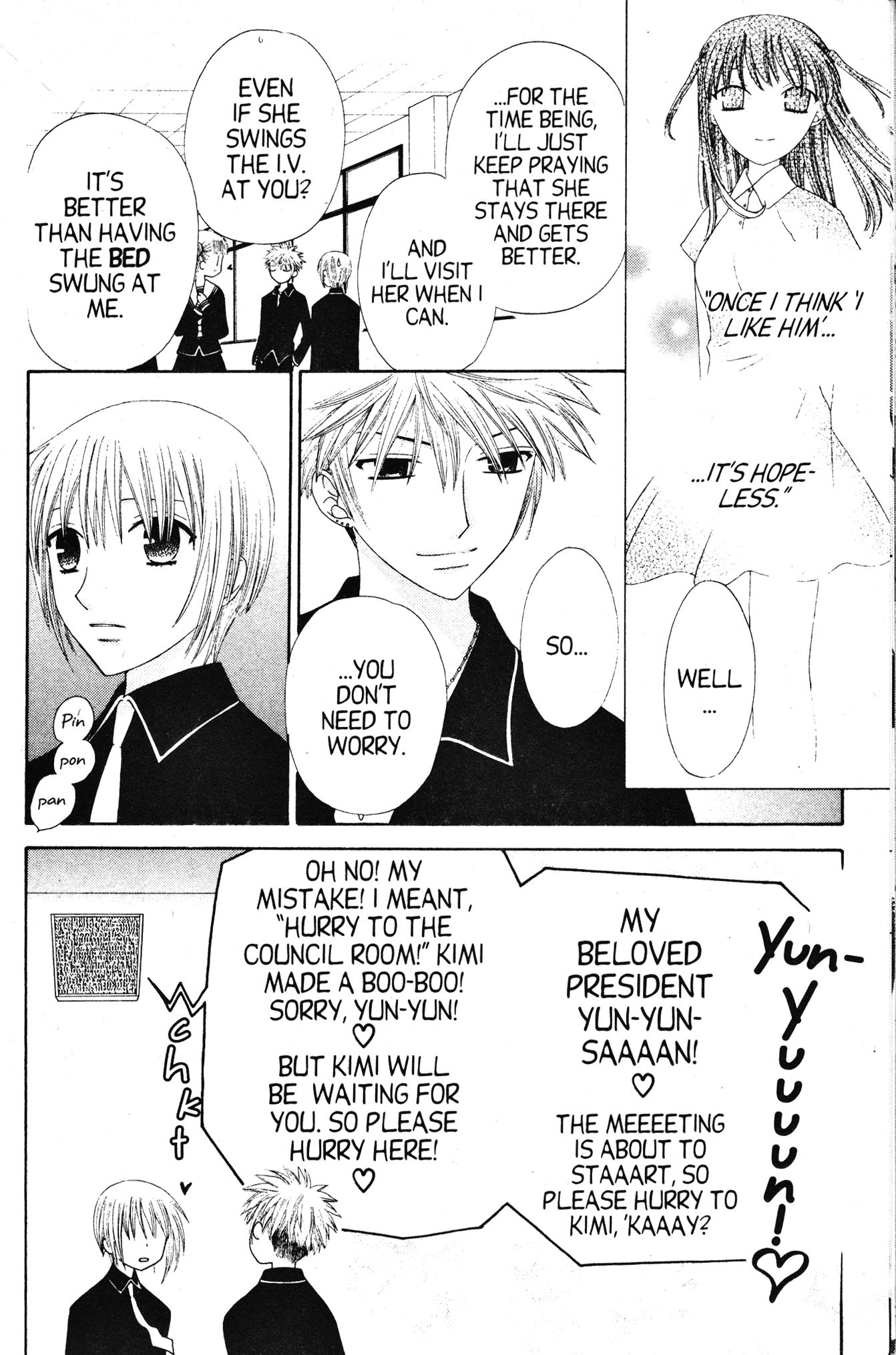 Halaman dari Fruits Basket Chapter 81