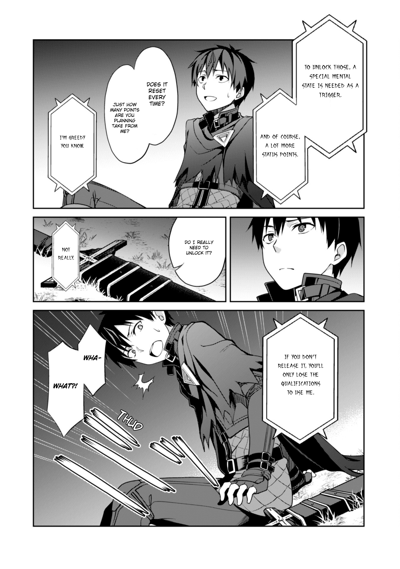 Halaman dari Boushoku no Berserk ~Ore dake Level to Iu Gainen wo Toppa suru~ Chapter 6