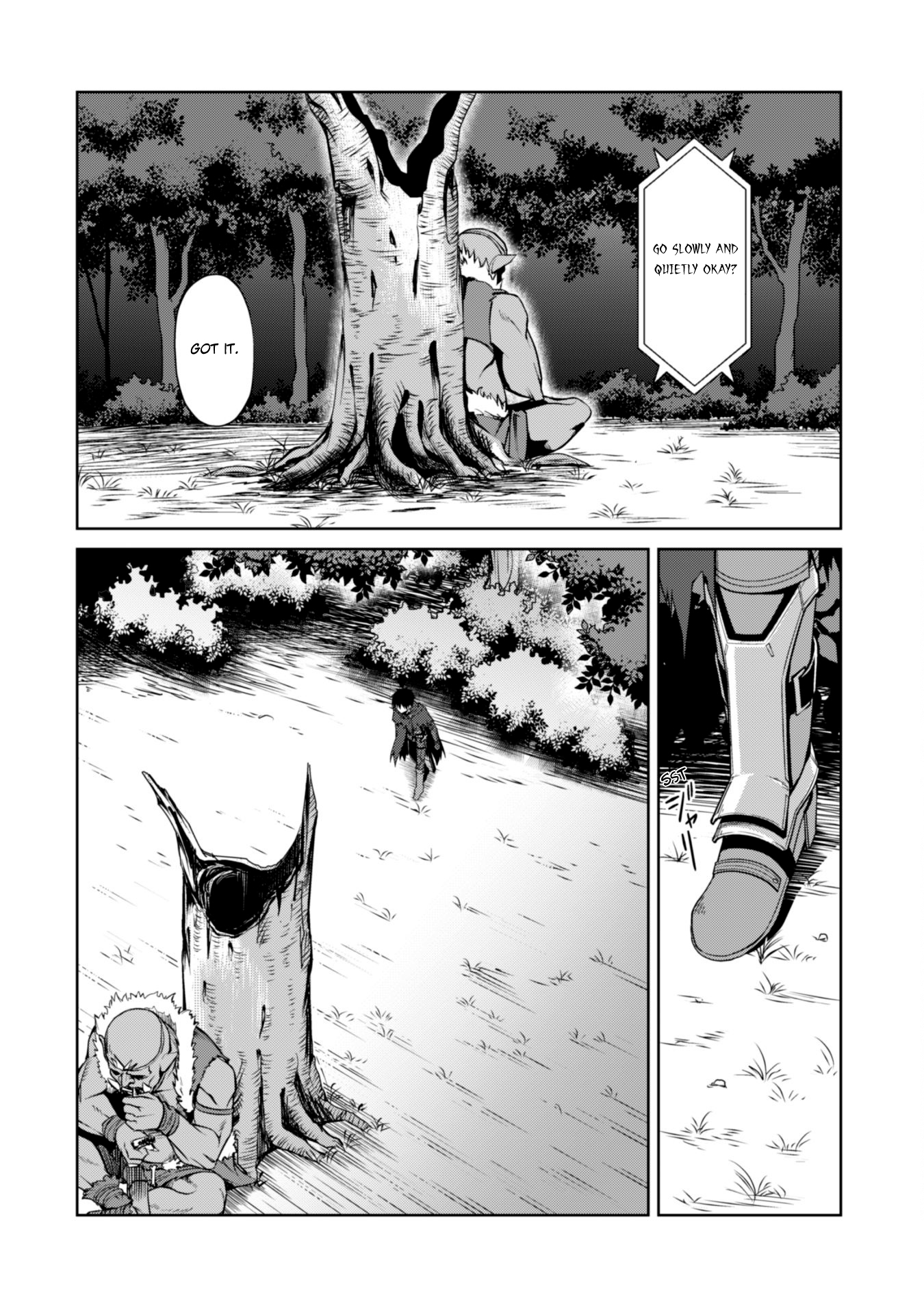 Halaman dari Boushoku no Berserk ~Ore dake Level to Iu Gainen wo Toppa suru~ Chapter 6