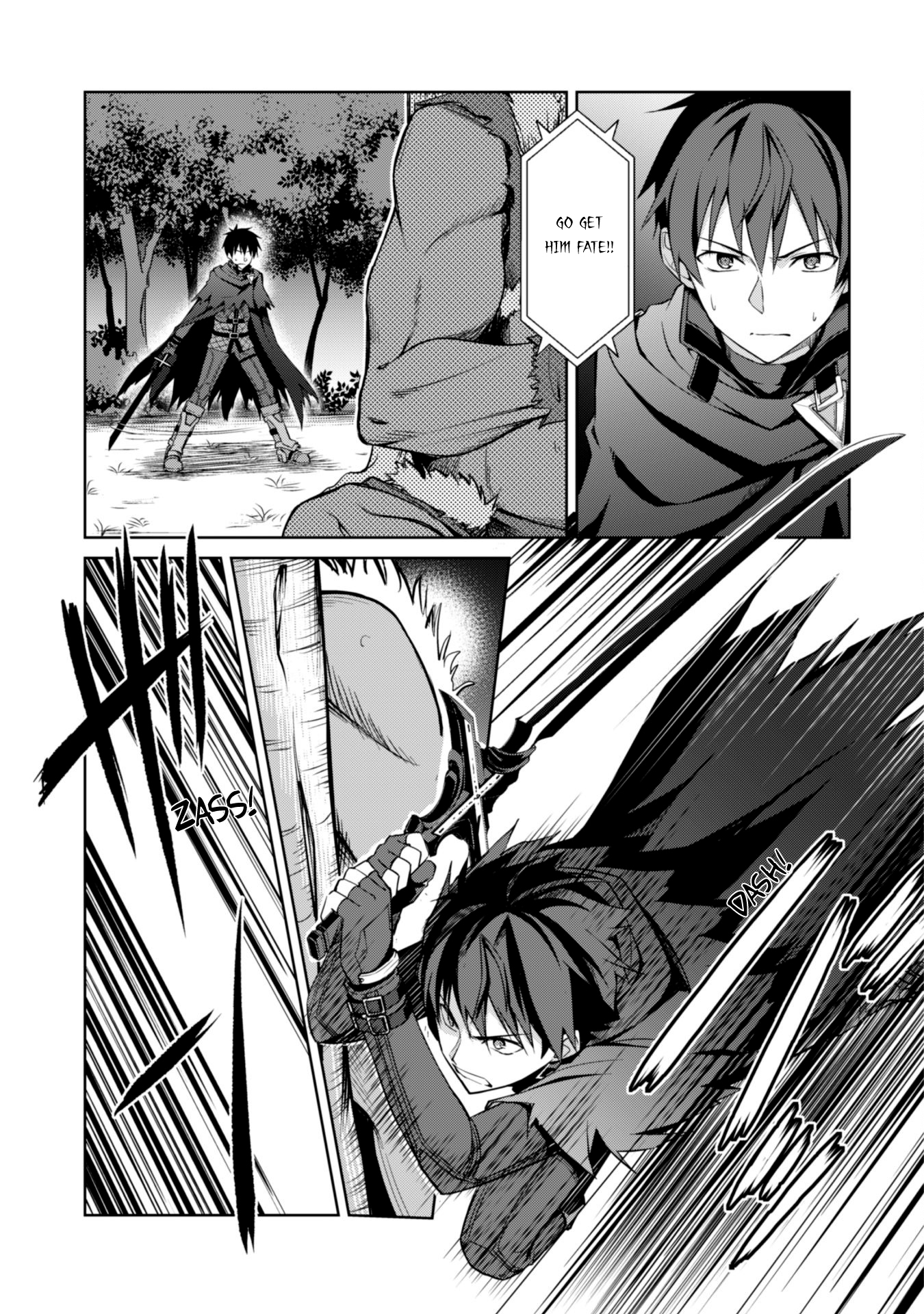 Halaman dari Boushoku no Berserk ~Ore dake Level to Iu Gainen wo Toppa suru~ Chapter 6