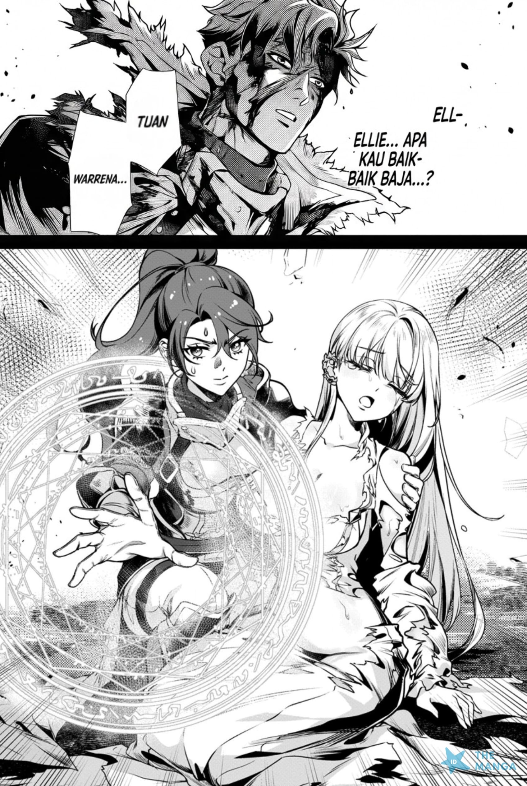 Netorare Tsuihou sareta Saikyou Kishi Danchou no Ossan, Katainaka de Eiyuu ni Matsuriagerareru Chapter 5.3 - halaman 2