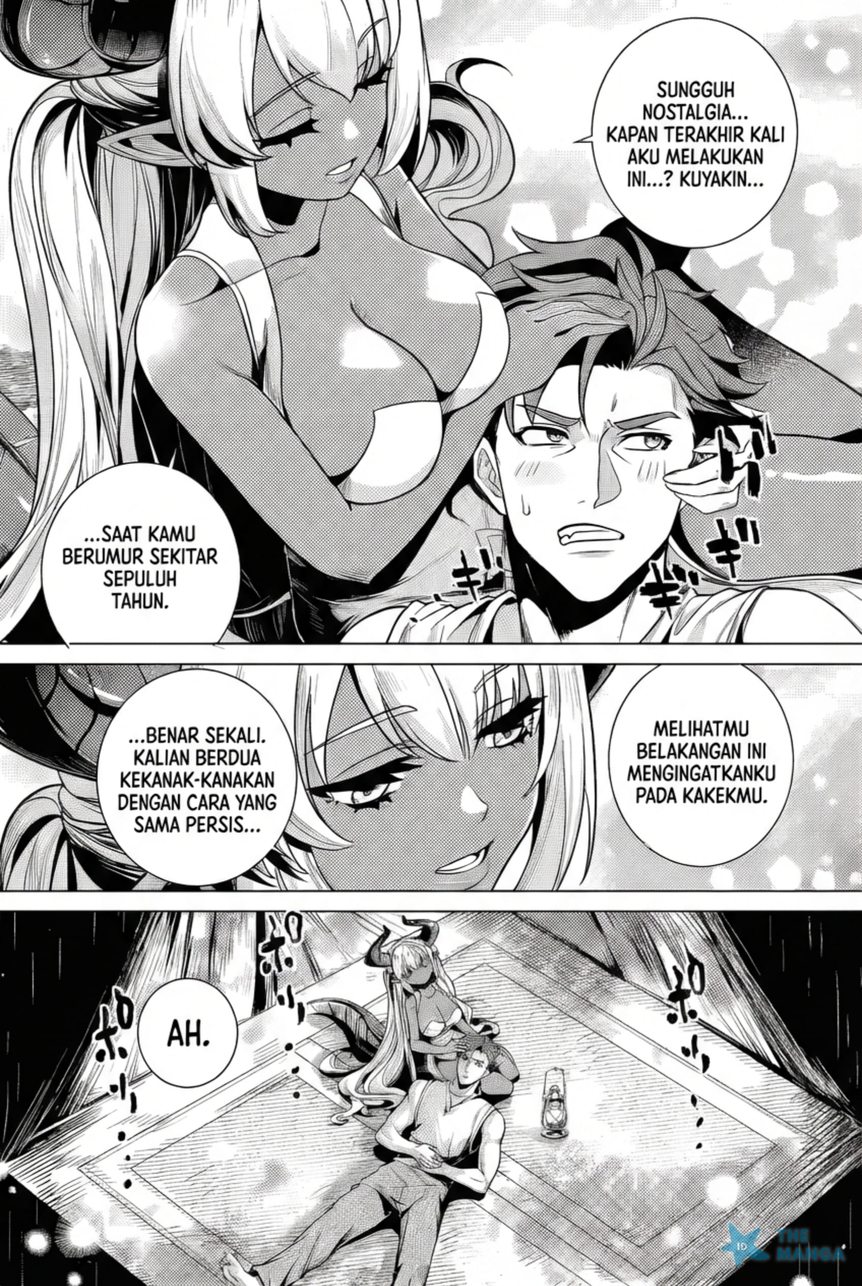 Netorare Tsuihou sareta Saikyou Kishi Danchou no Ossan, Katainaka de Eiyuu ni Matsuriagerareru Chapter 5.3 - halaman 6