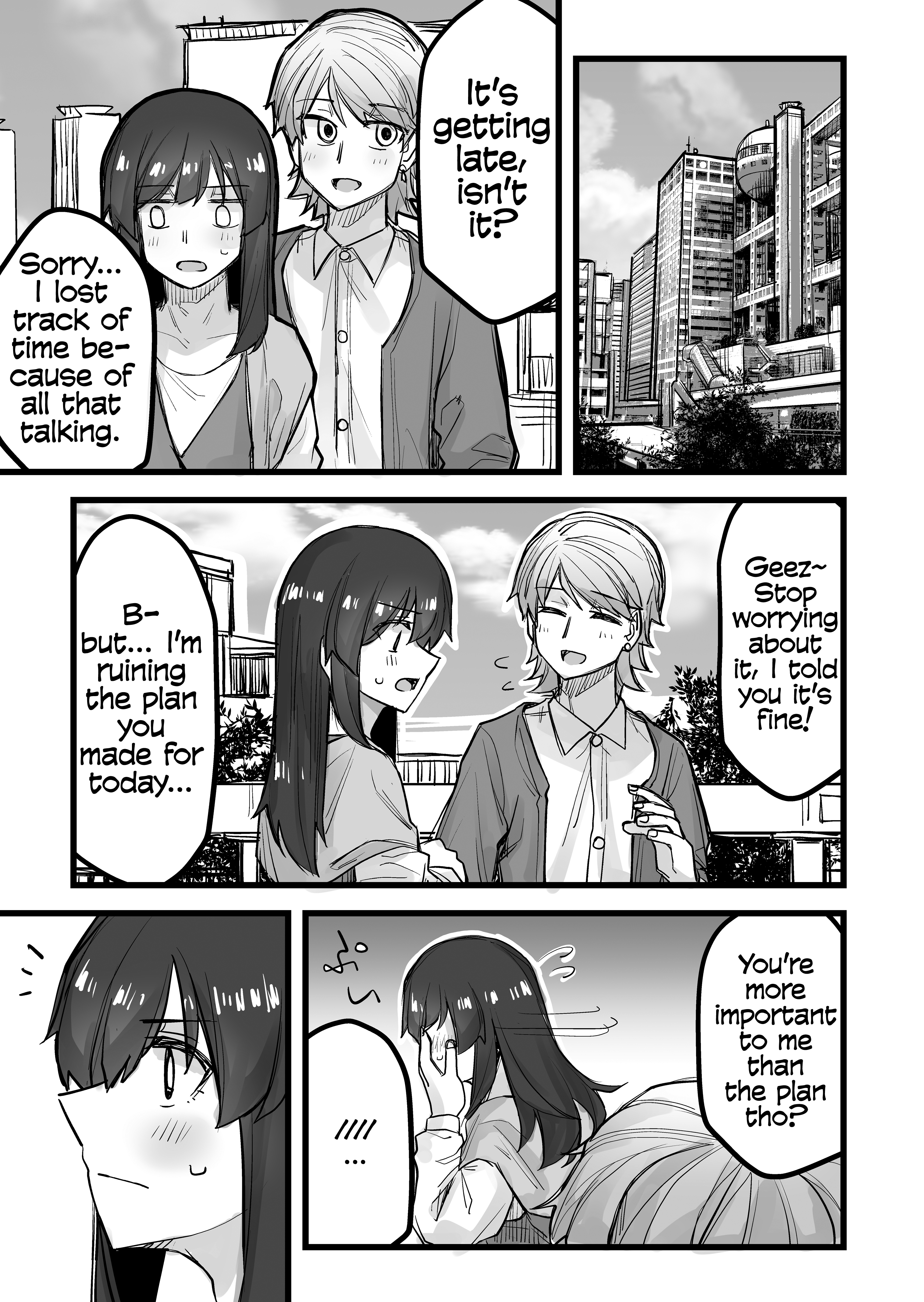 Halaman dari Ikemen Joshi to Josou Danshi Chapter 45