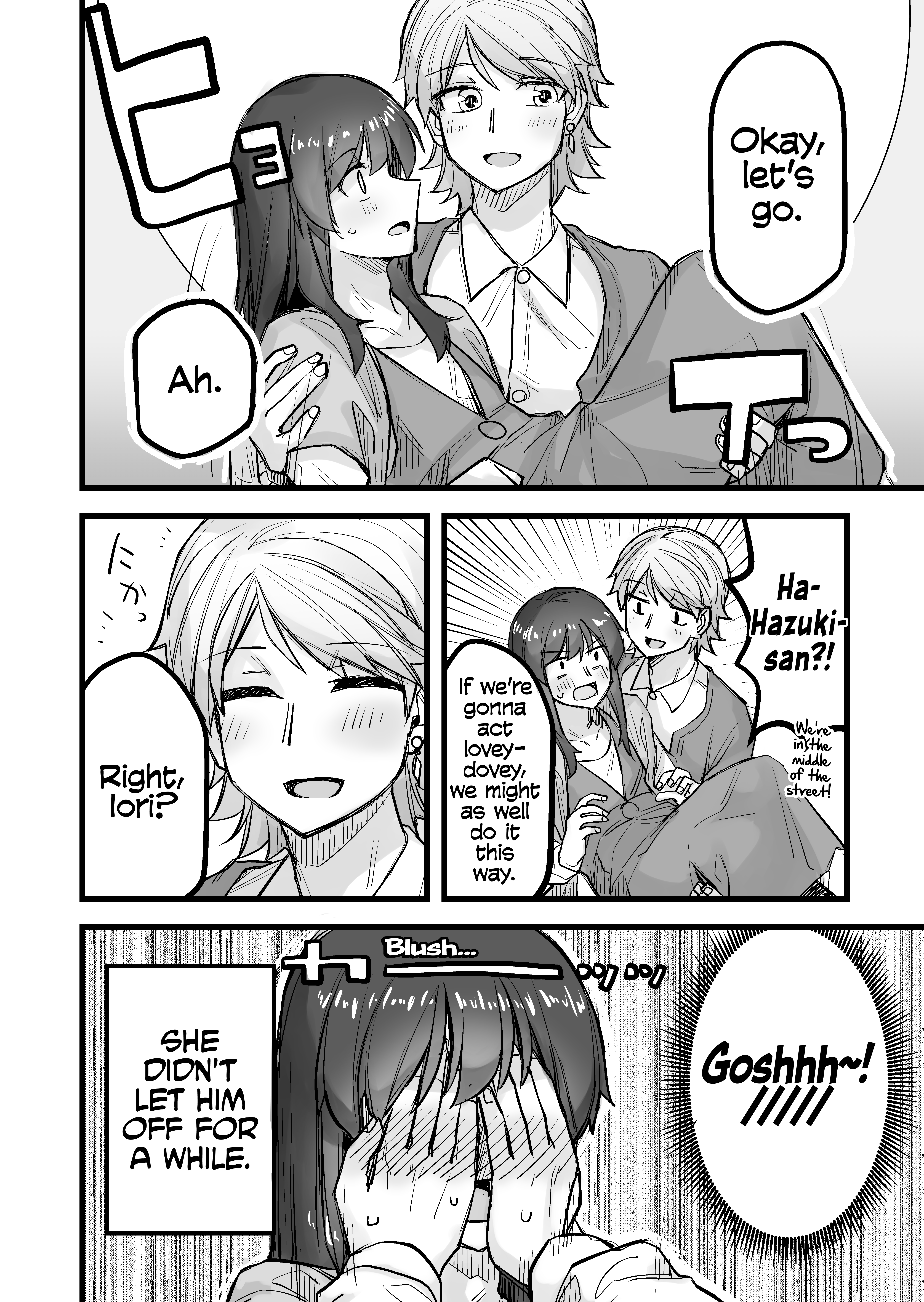 Halaman dari Ikemen Joshi to Josou Danshi Chapter 45
