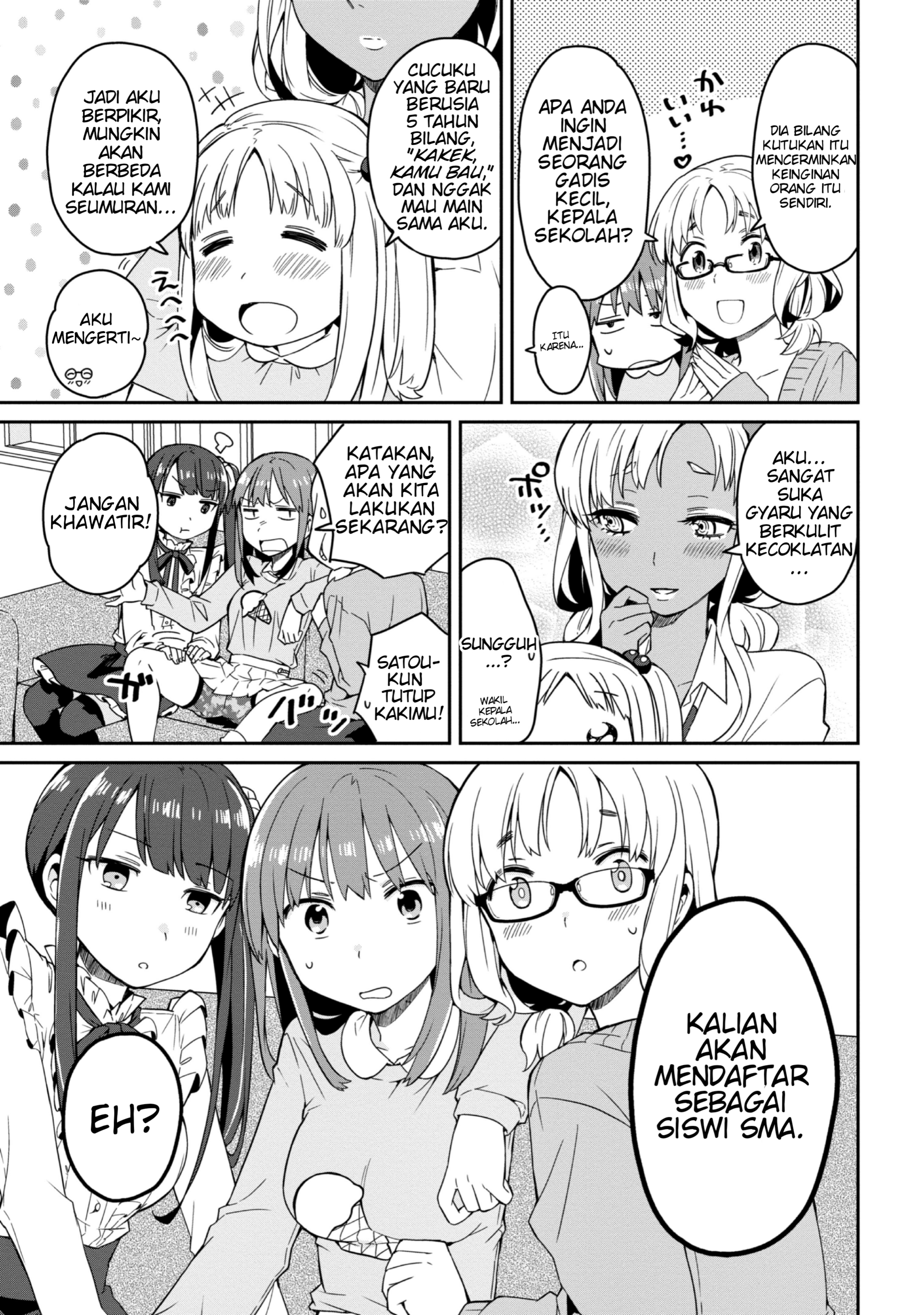 Asa Okitara Onnanoko ni Natteita Danshi Koukousei-tachi no Hanashi Chapter 2 - halaman 5