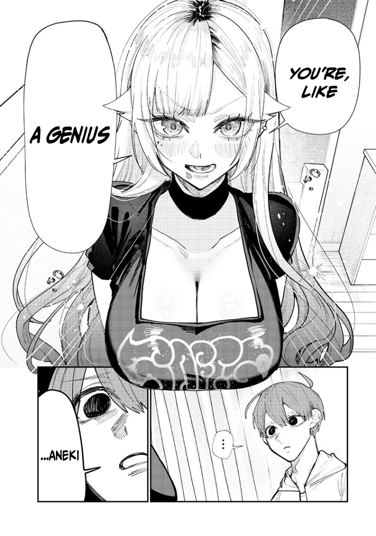 Halaman dari Namaiki na Gal Ane wo Wakaraseru Hanashi Chapter 14.5