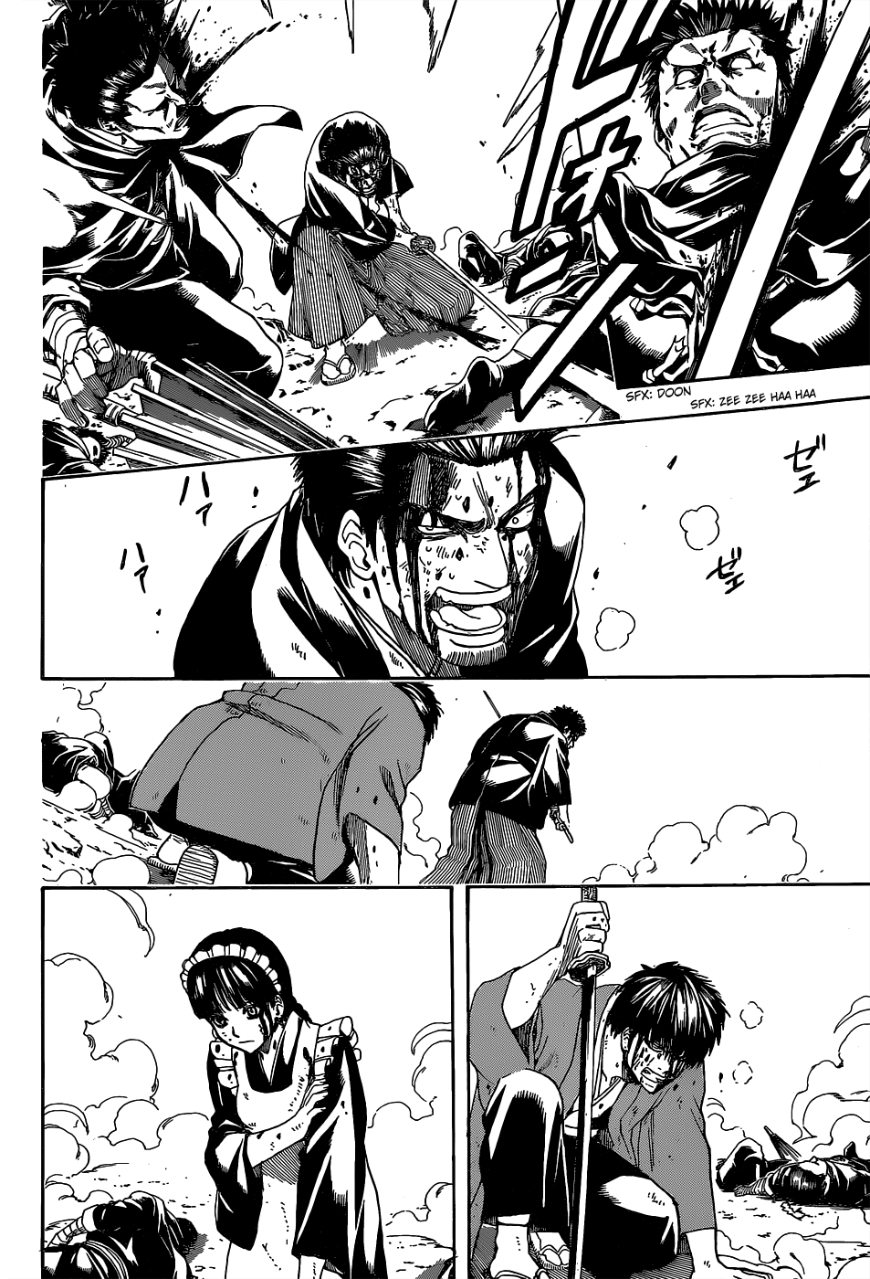 Halaman dari Gintama Chapter 521
