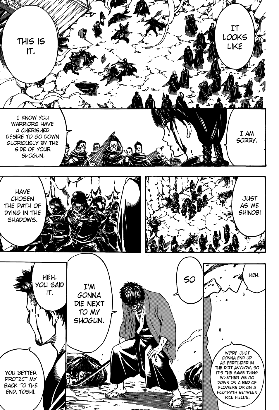 Halaman dari Gintama Chapter 521