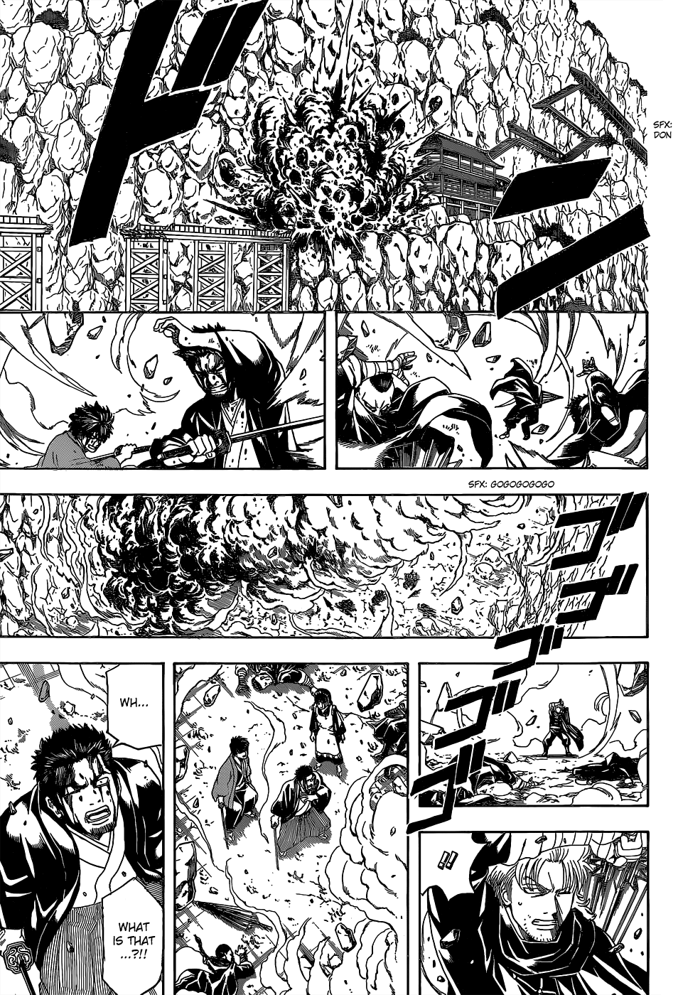 Halaman dari Gintama Chapter 521