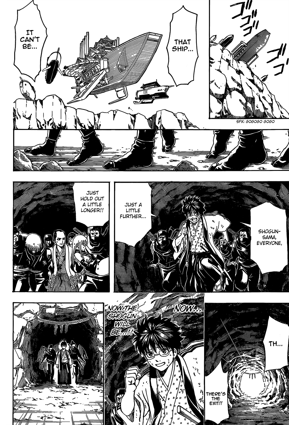 Halaman dari Gintama Chapter 521