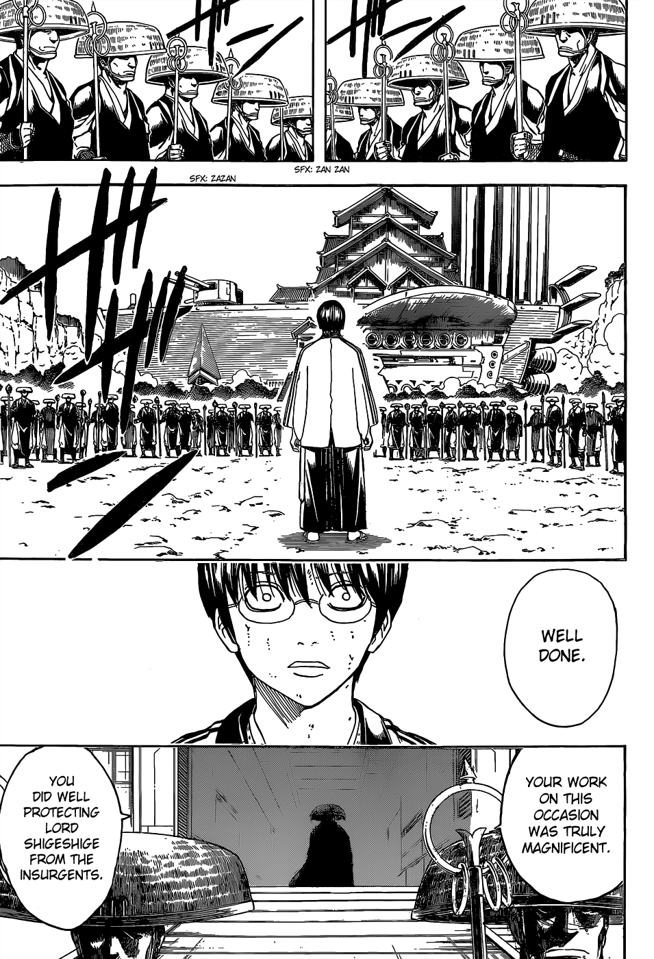 Halaman dari Gintama Chapter 521