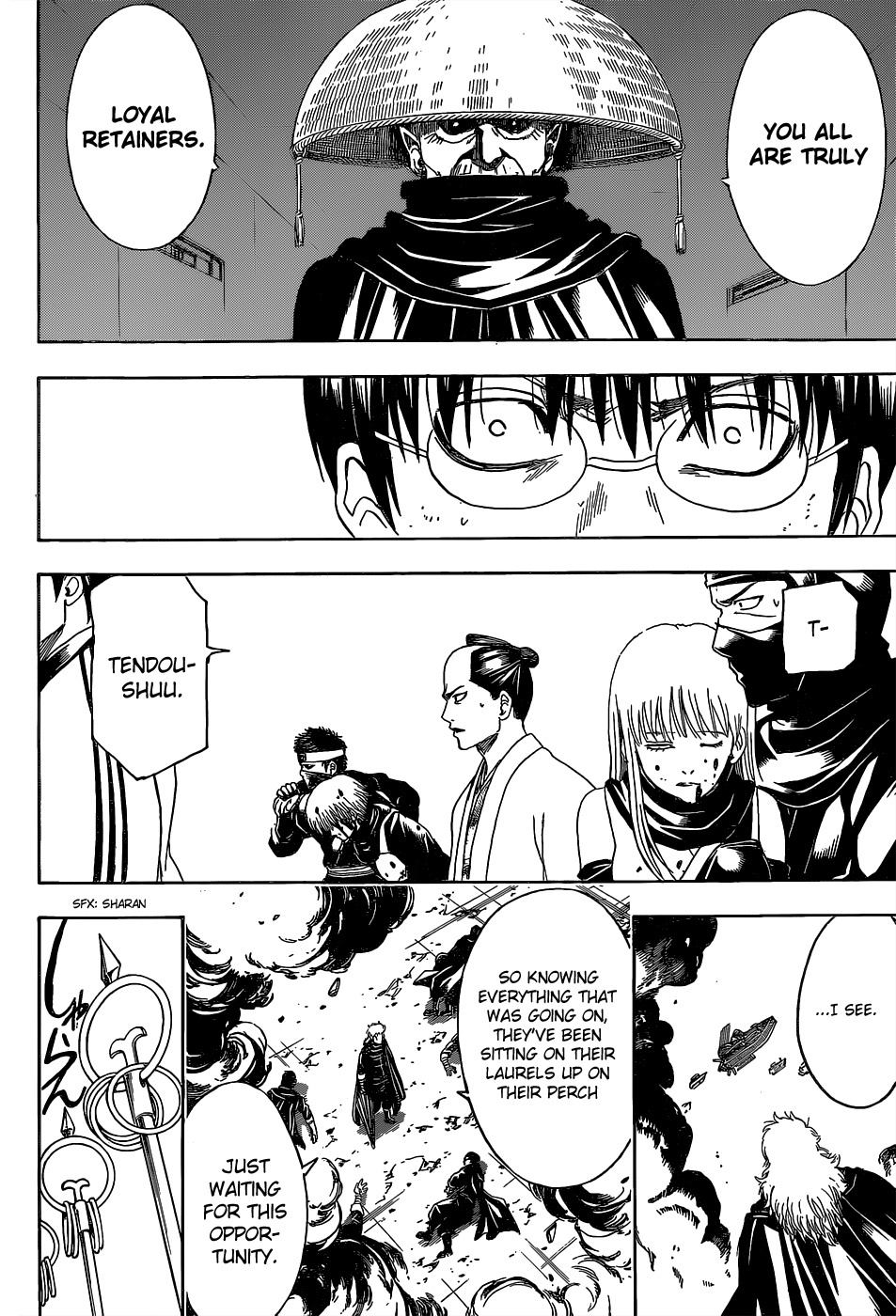 Halaman dari Gintama Chapter 521