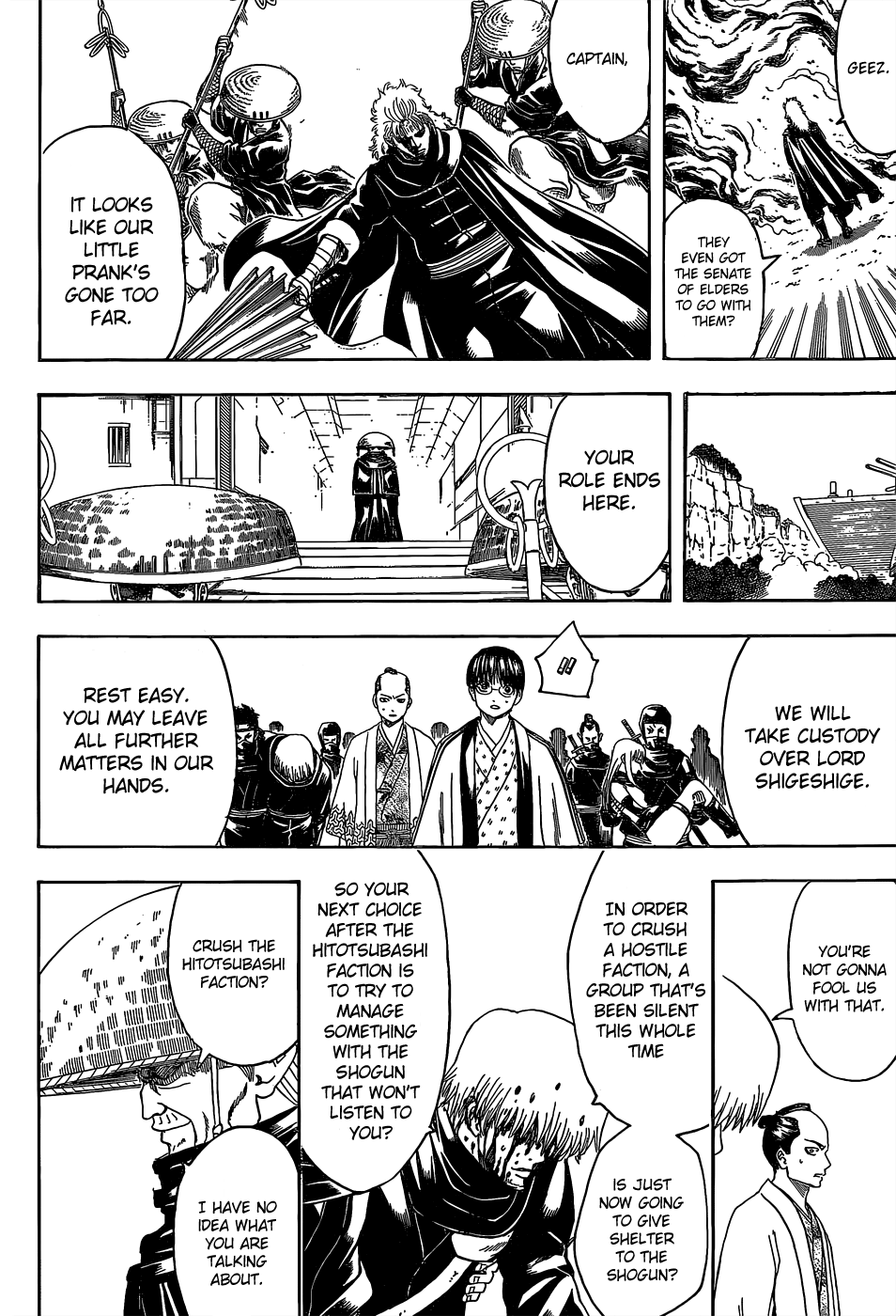 Halaman dari Gintama Chapter 521