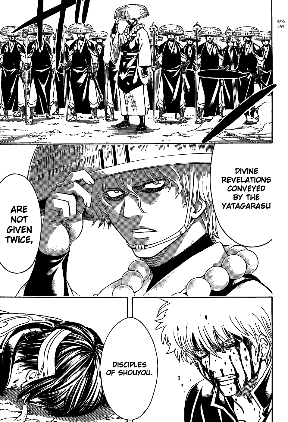 Halaman dari Gintama Chapter 521