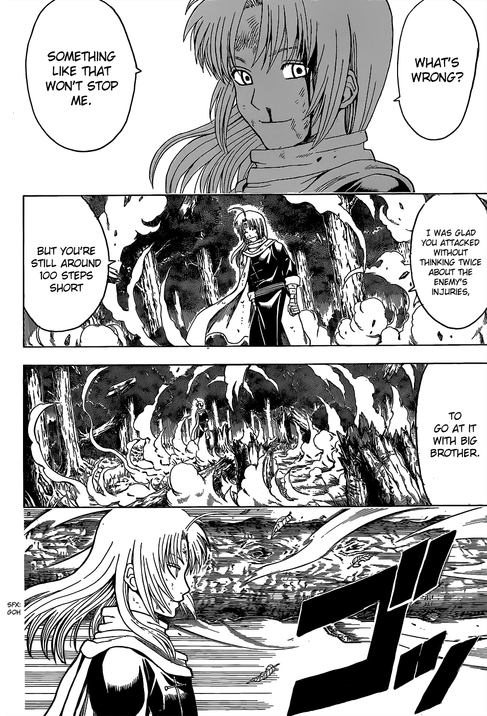 Halaman dari Gintama Chapter 521
