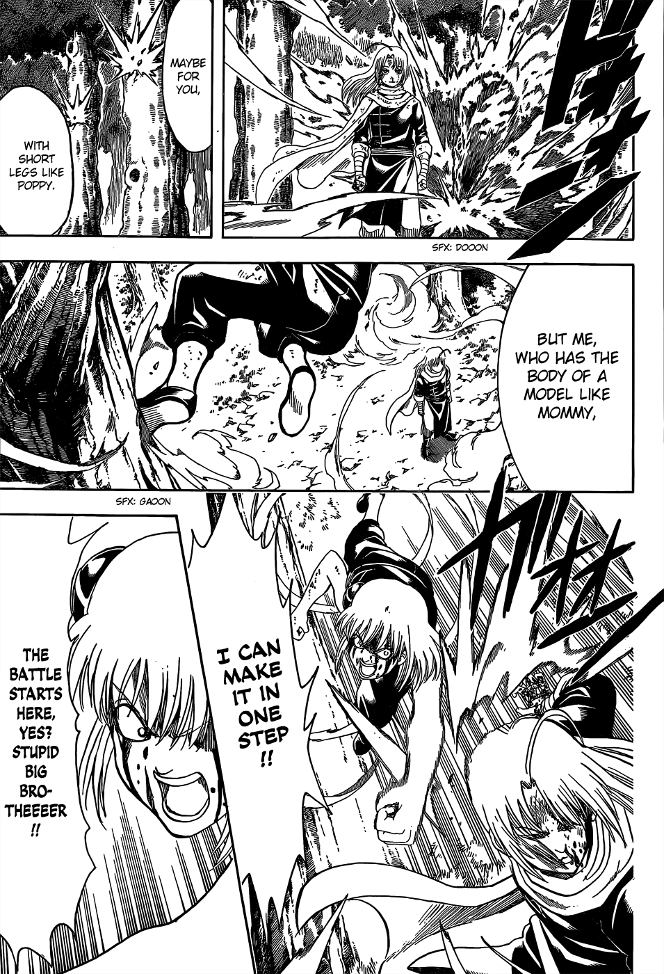 Halaman dari Gintama Chapter 521