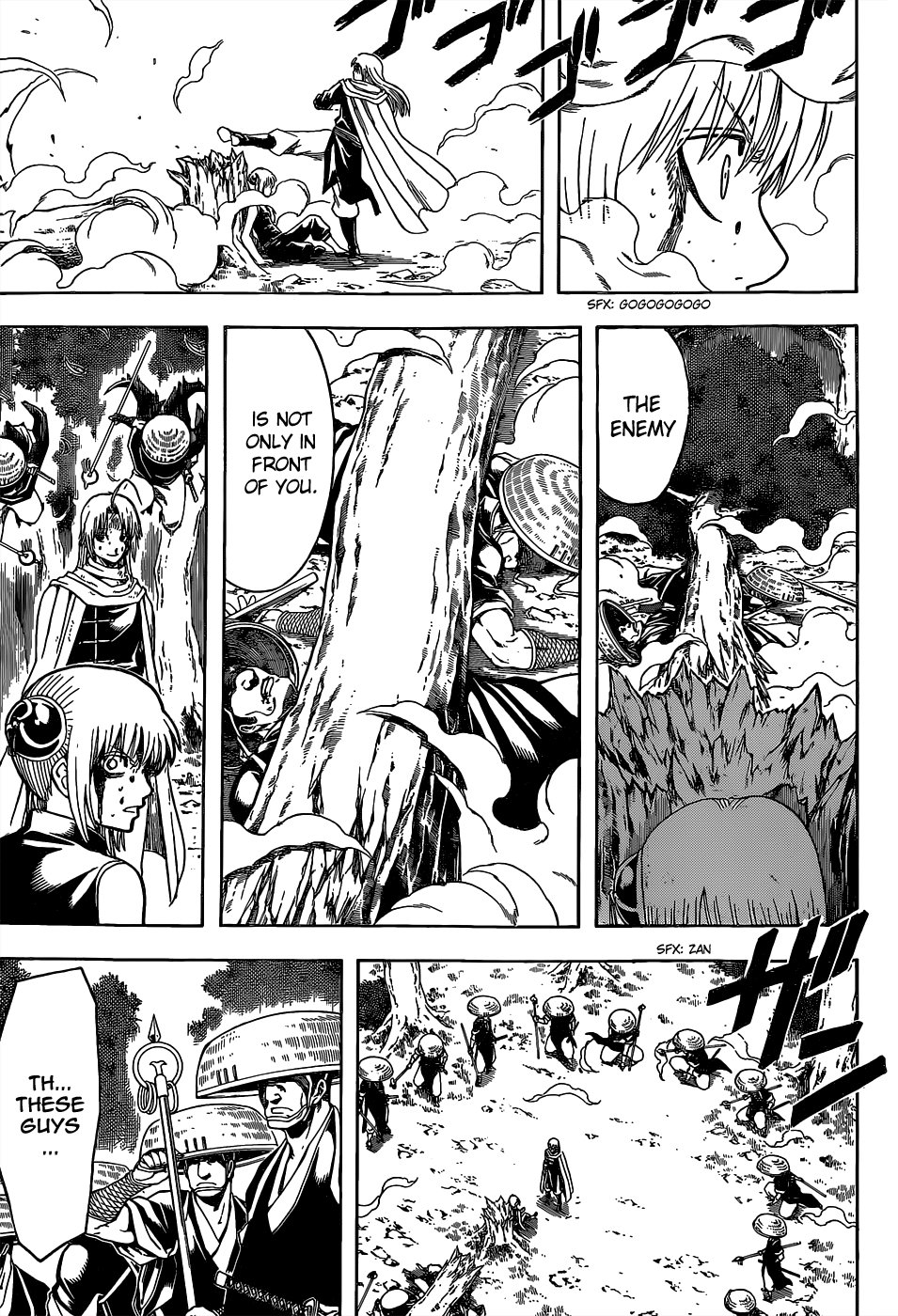 Halaman dari Gintama Chapter 521