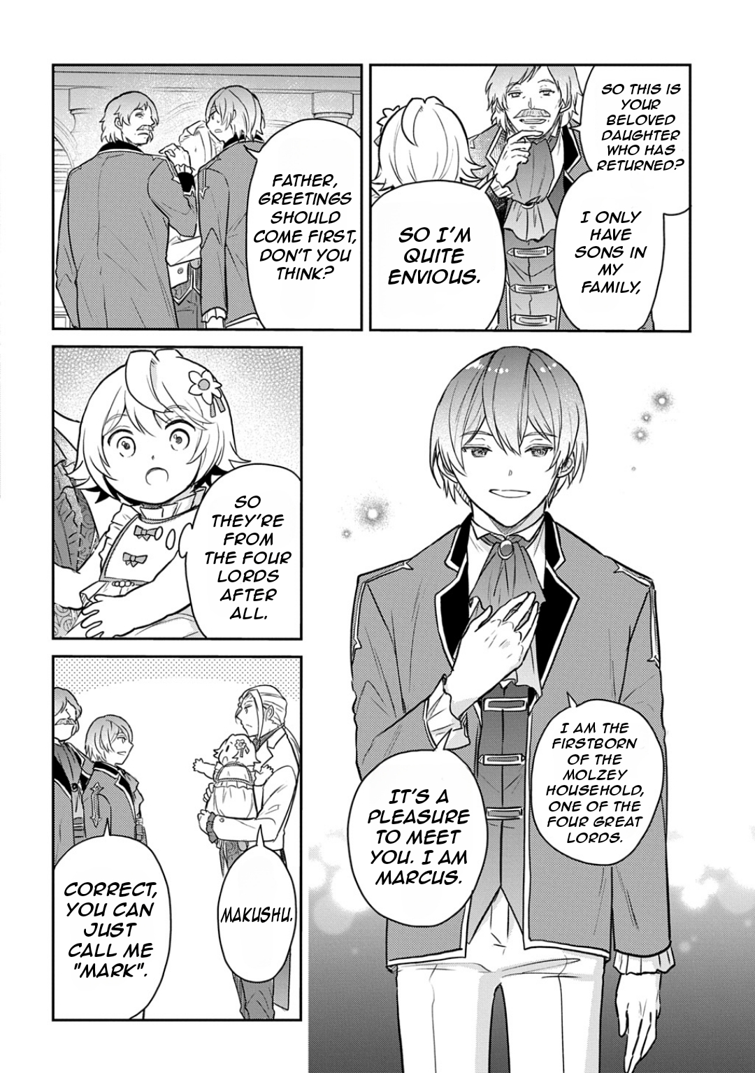 Halaman dari Tensei Youjo wa Akiramenai Chapter 55