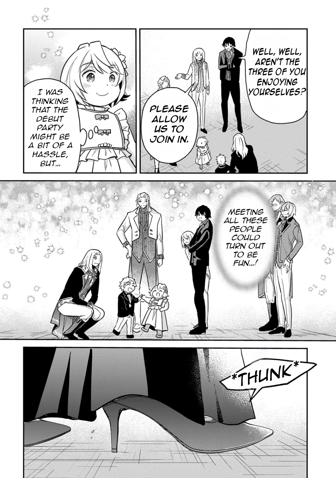 Halaman dari Tensei Youjo wa Akiramenai Chapter 55