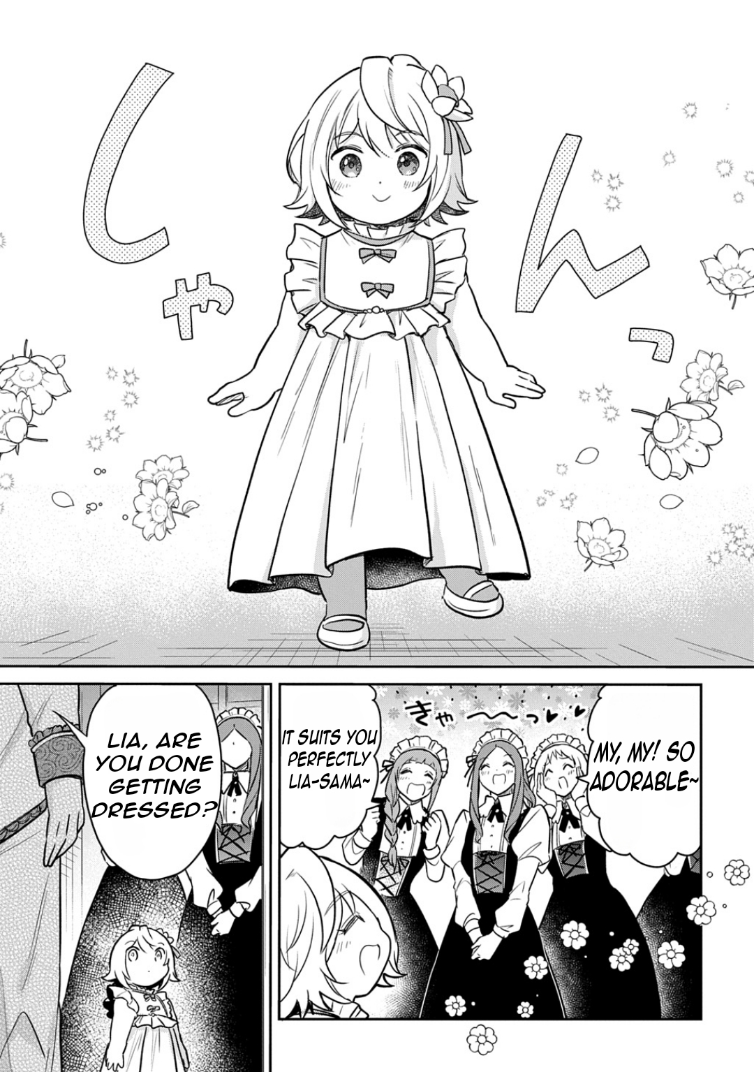 Halaman dari Tensei Youjo wa Akiramenai Chapter 55