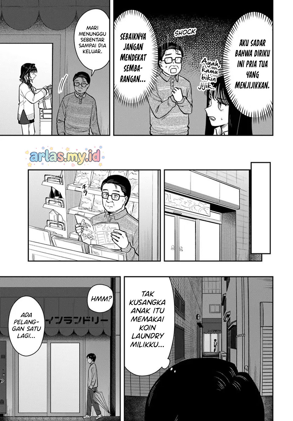 Konya Coin Laundry de Aimashou Chapter 9 - halaman 8