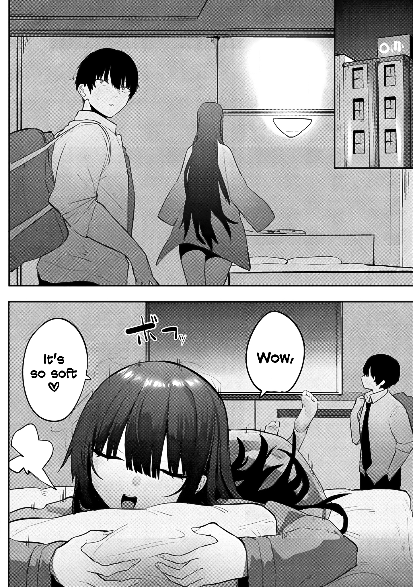 Halaman dari Mukuchina Miyashita-san no Shikiyoku Channel Chapter 8