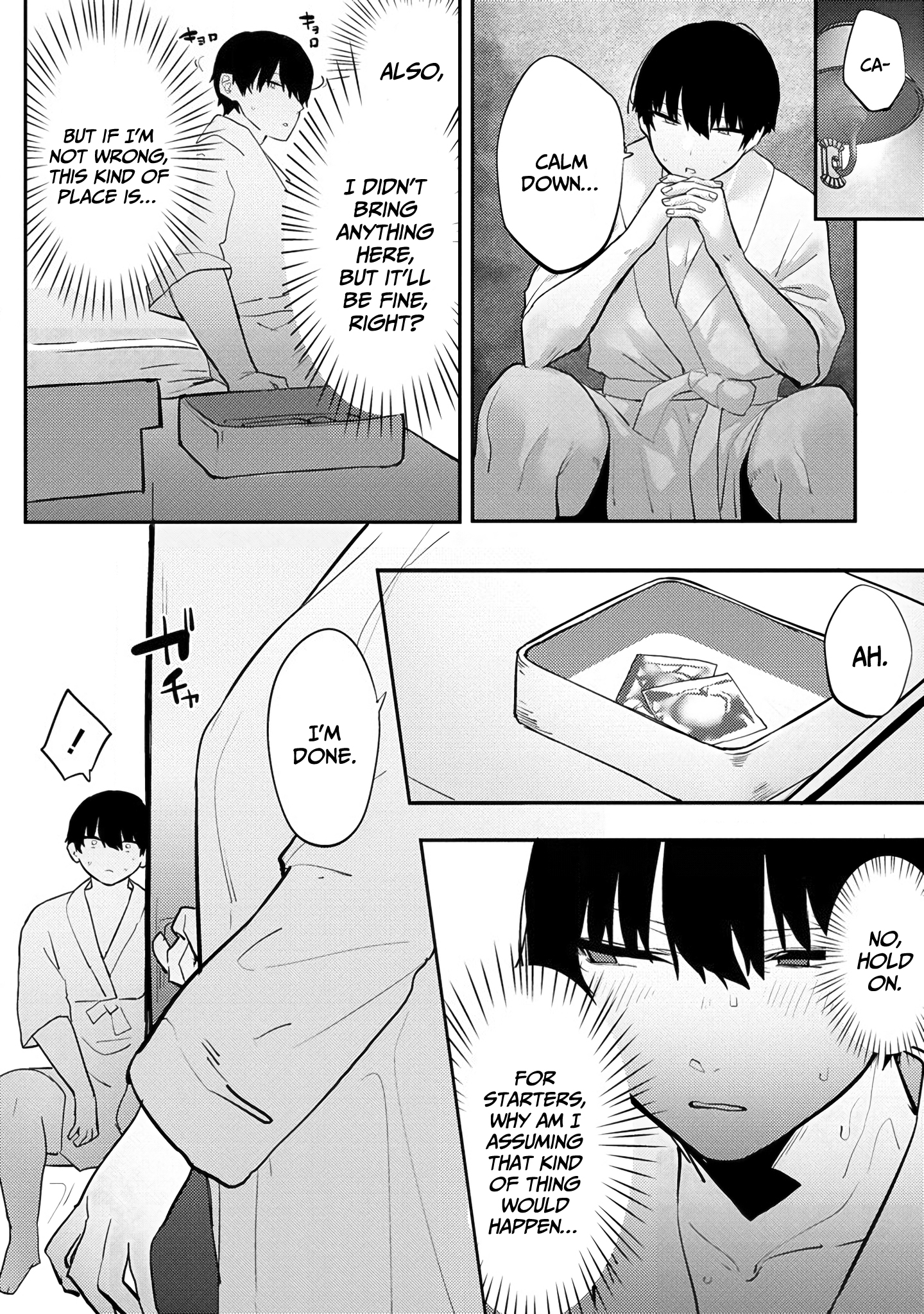 Halaman dari Mukuchina Miyashita-san no Shikiyoku Channel Chapter 8